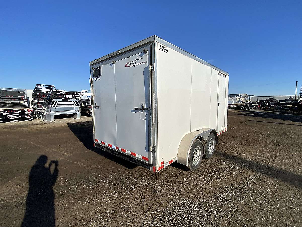 Used 2022 Cross 7'x14' Enclosed Cargo Trailer