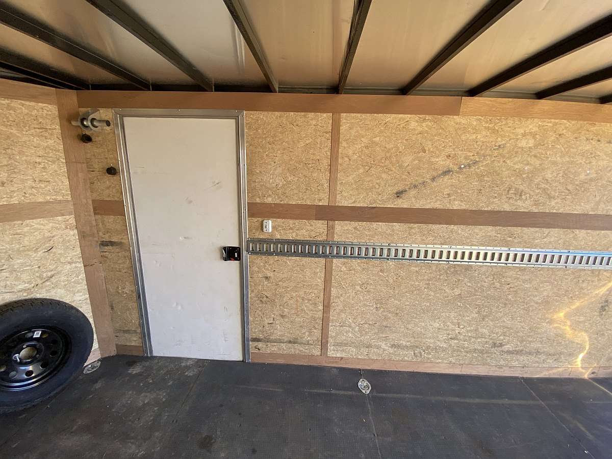 Used 2022 Cross 7'x14' Enclosed Cargo Trailer