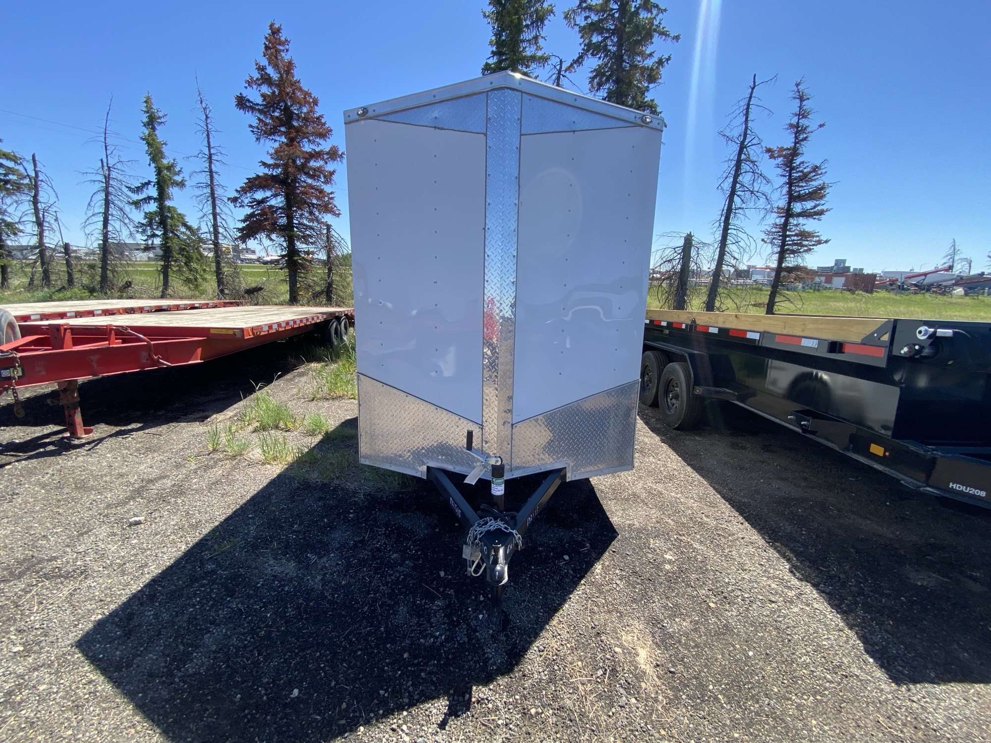Used 2023 Forest River 6'x10' Enclosed Cargo Trailer
