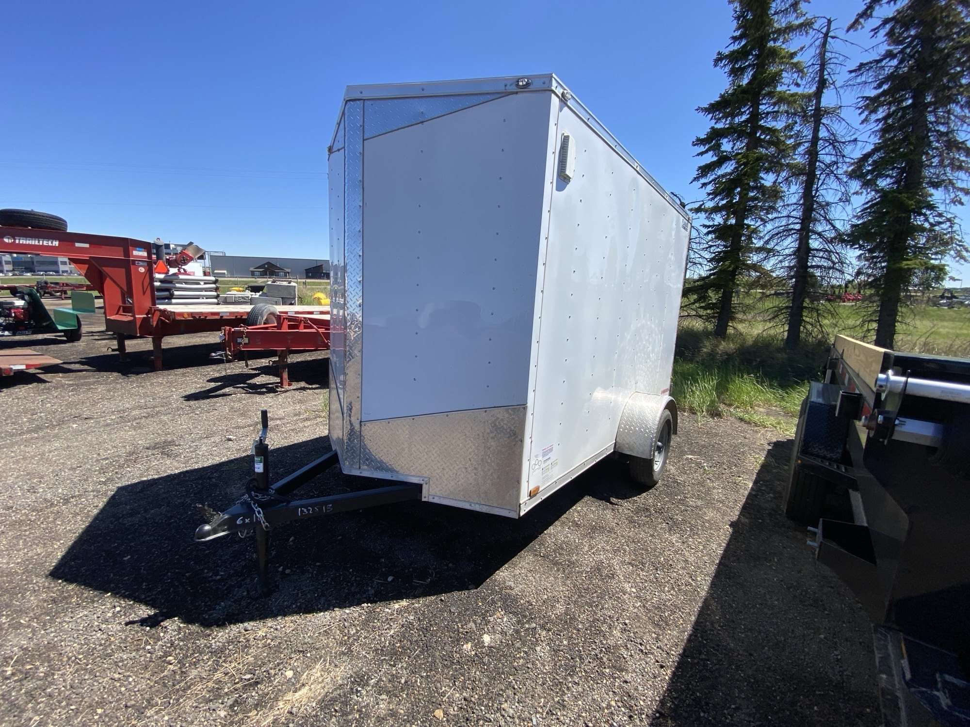 Used 2023 Forest River 6'x10' Enclosed Cargo Trailer