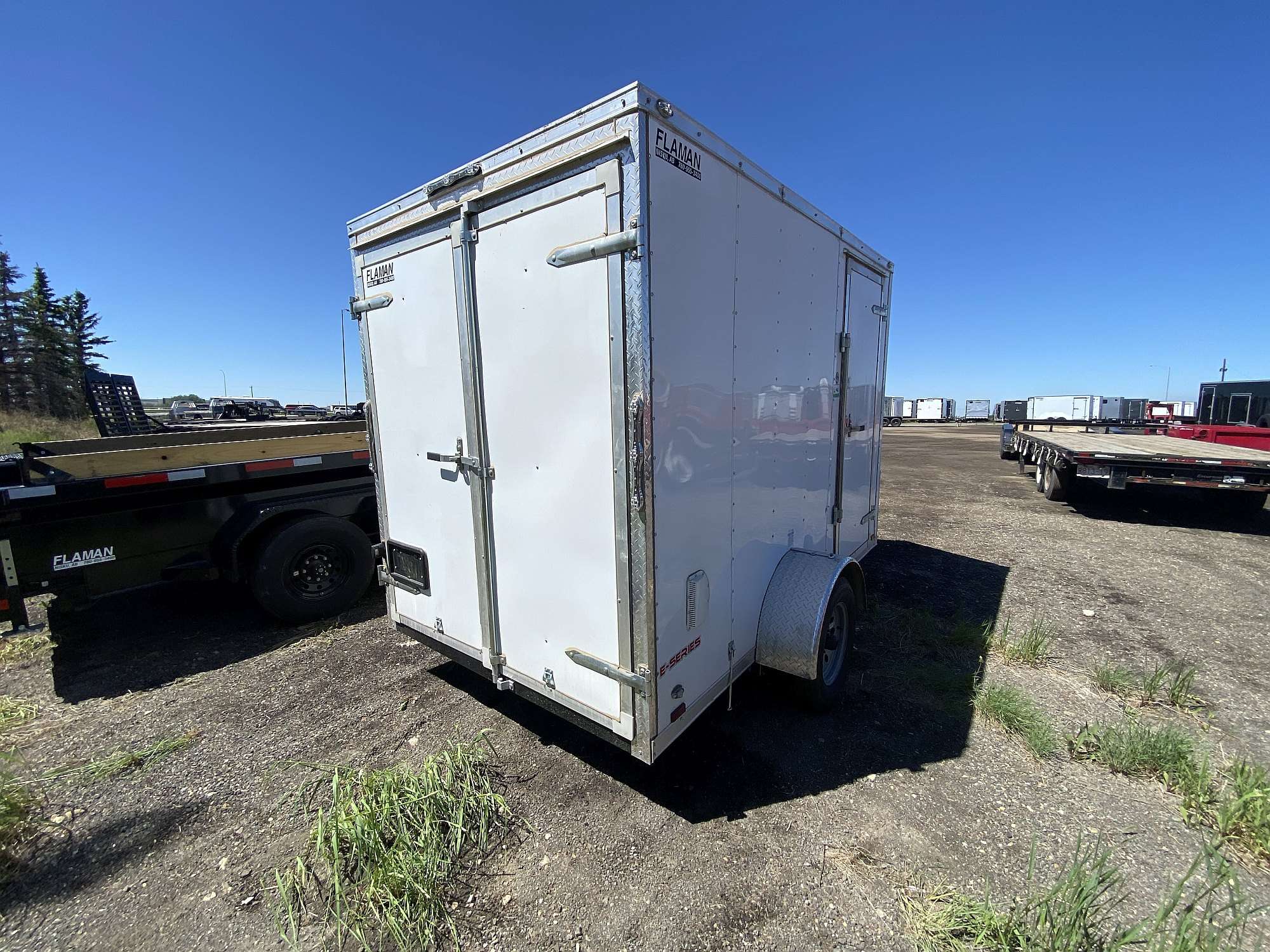Used 2023 Forest River 6'x10' Enclosed Cargo Trailer