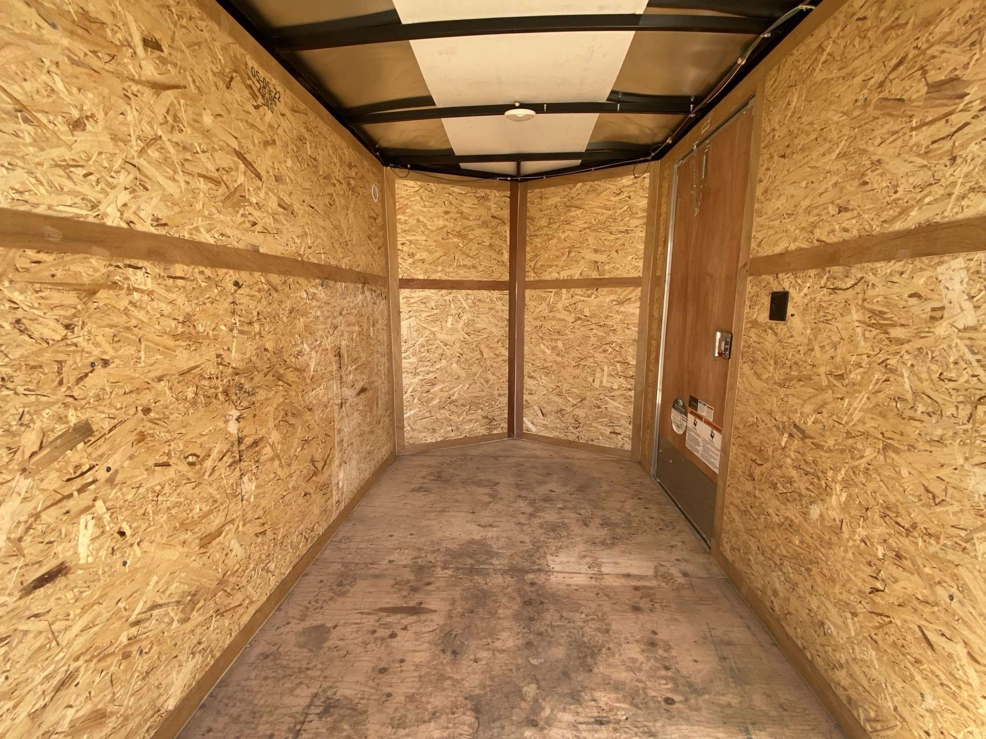 Used 2023 Forest River 6'x10' Enclosed Cargo Trailer