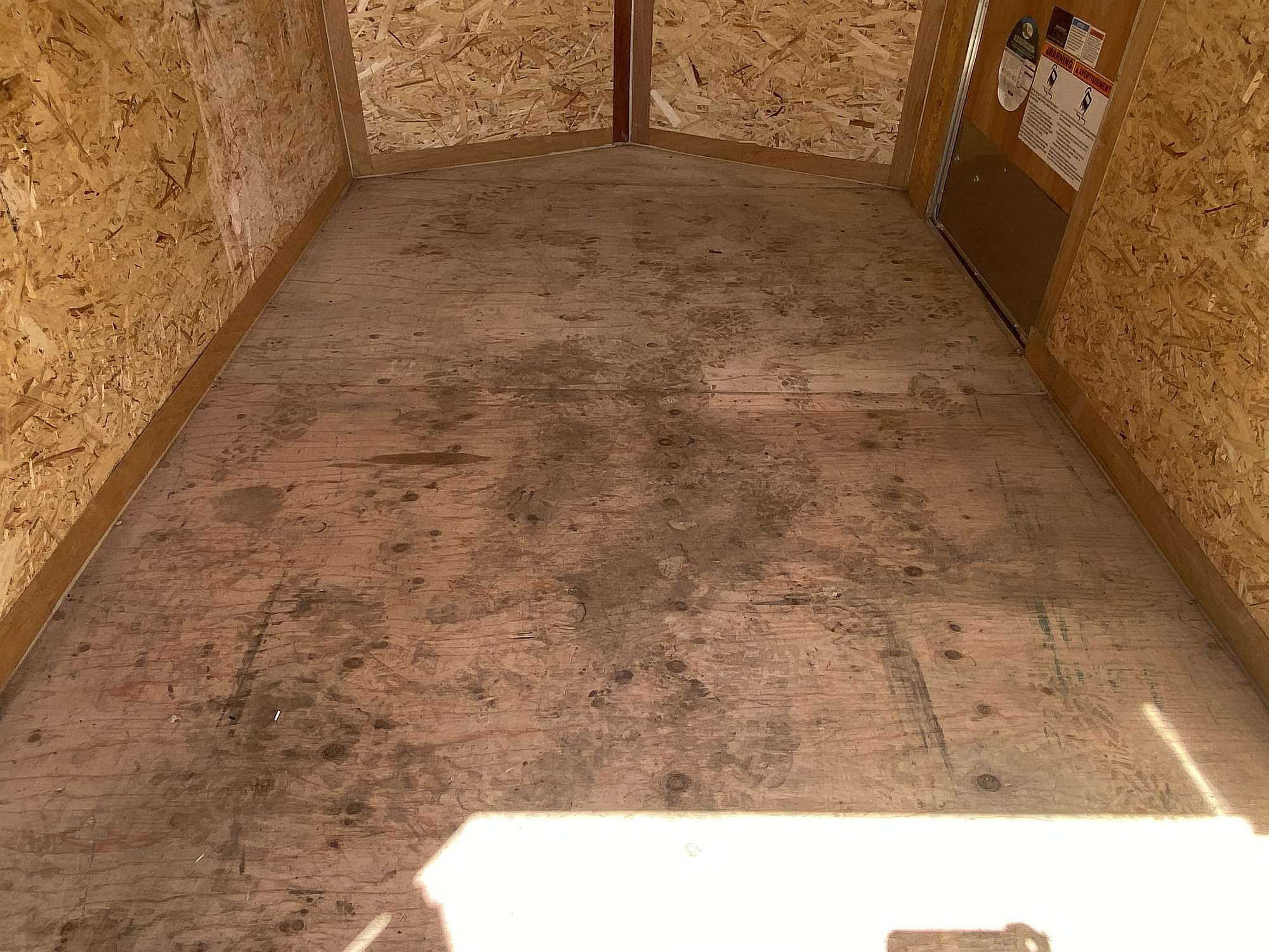 Used 2023 Forest River 6'x10' Enclosed Cargo Trailer