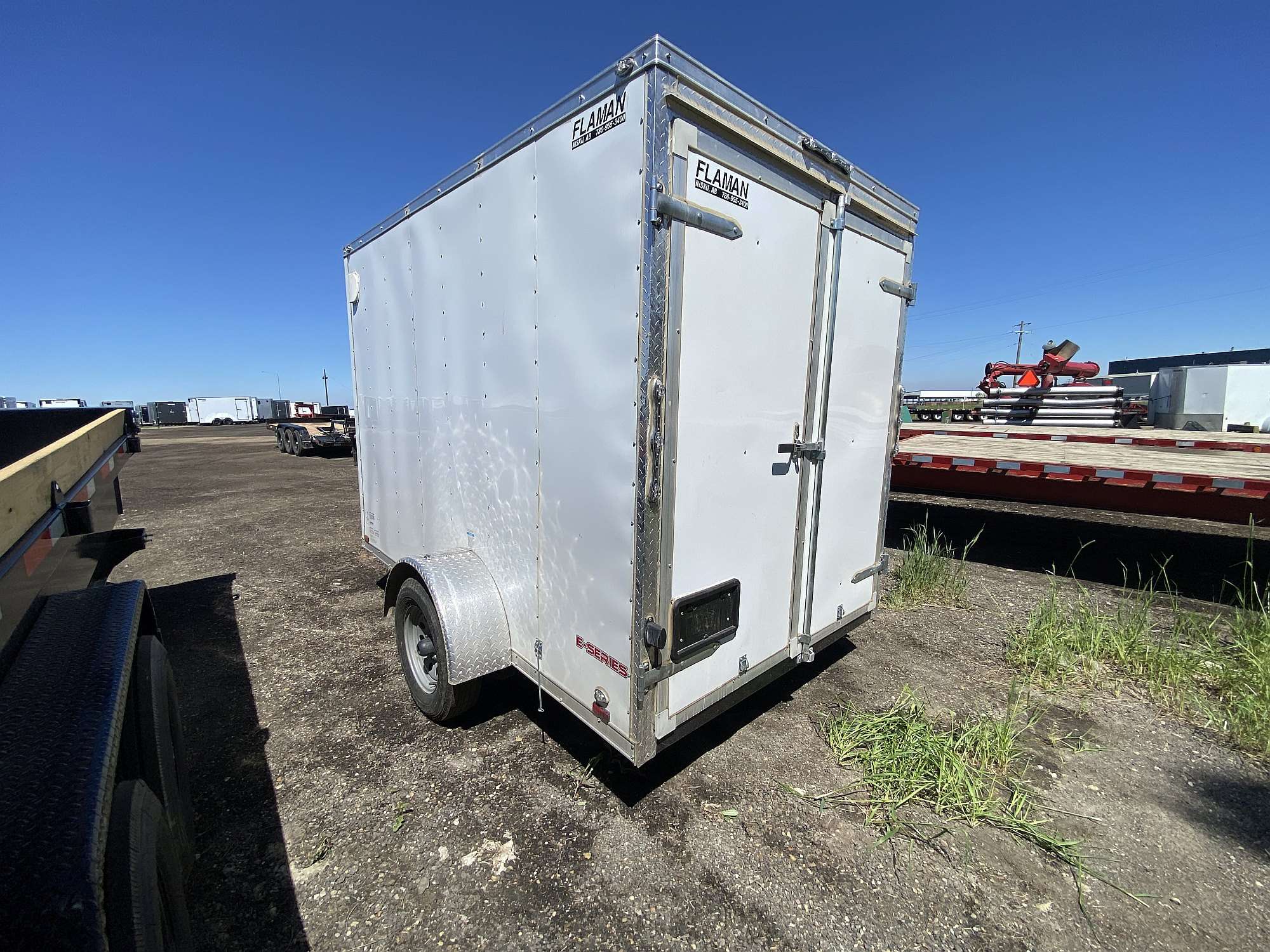Used 2023 Forest River 6'x10' Enclosed Cargo Trailer
