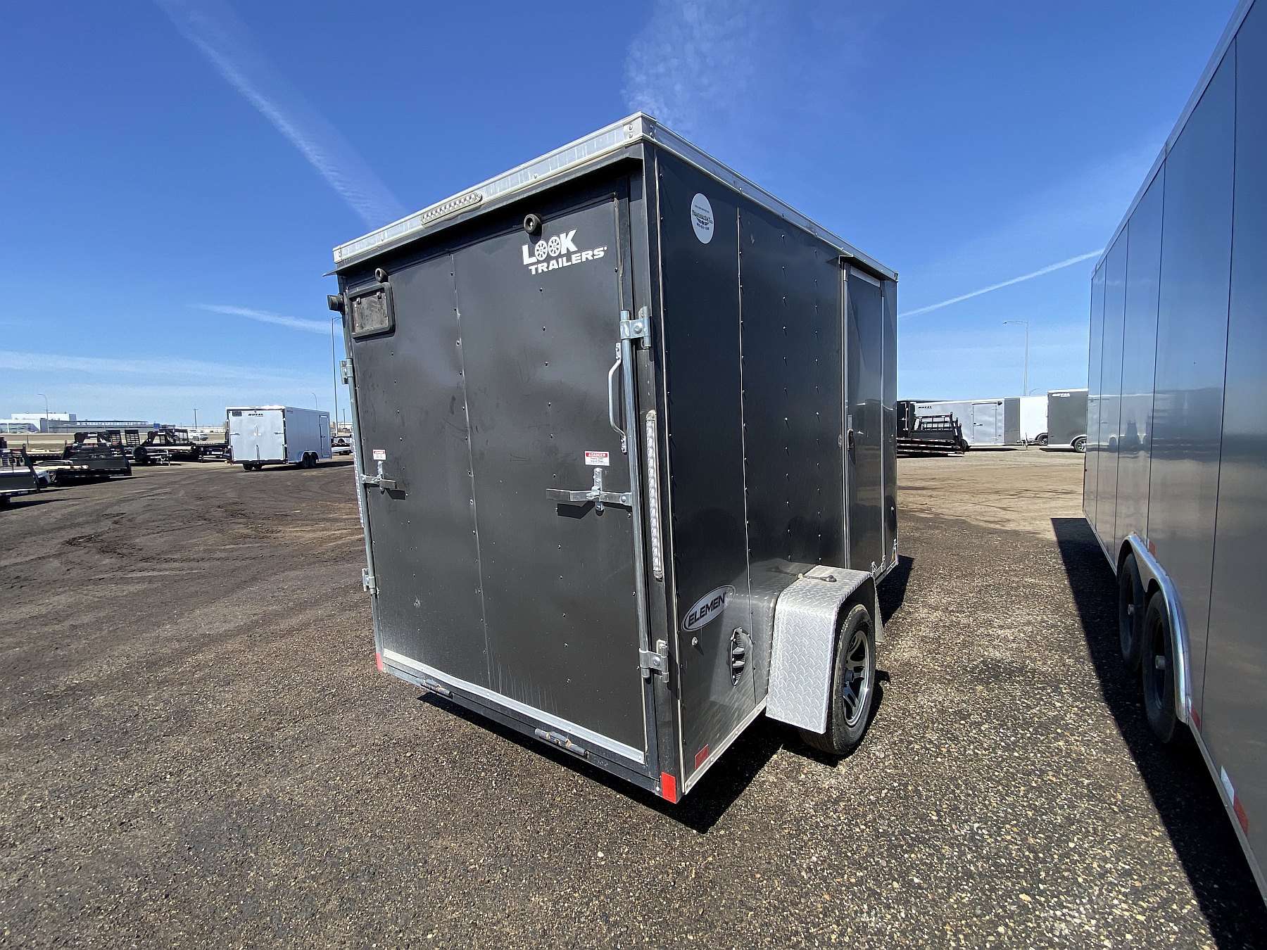 Used 2023 Look Trailers 6'x10' Enclosed Cargo