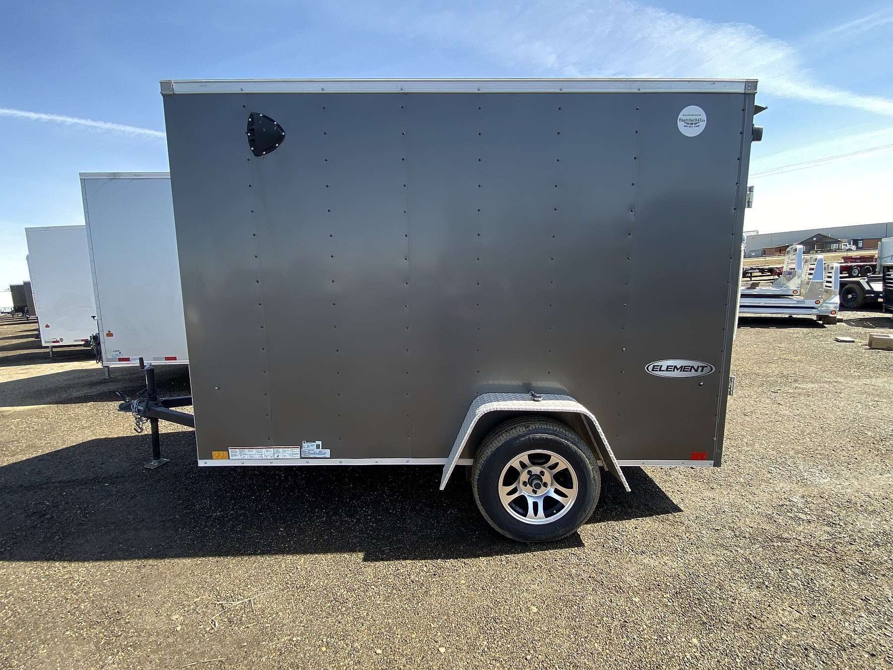 Used 2023 Look Trailers 6'x10' Enclosed Cargo