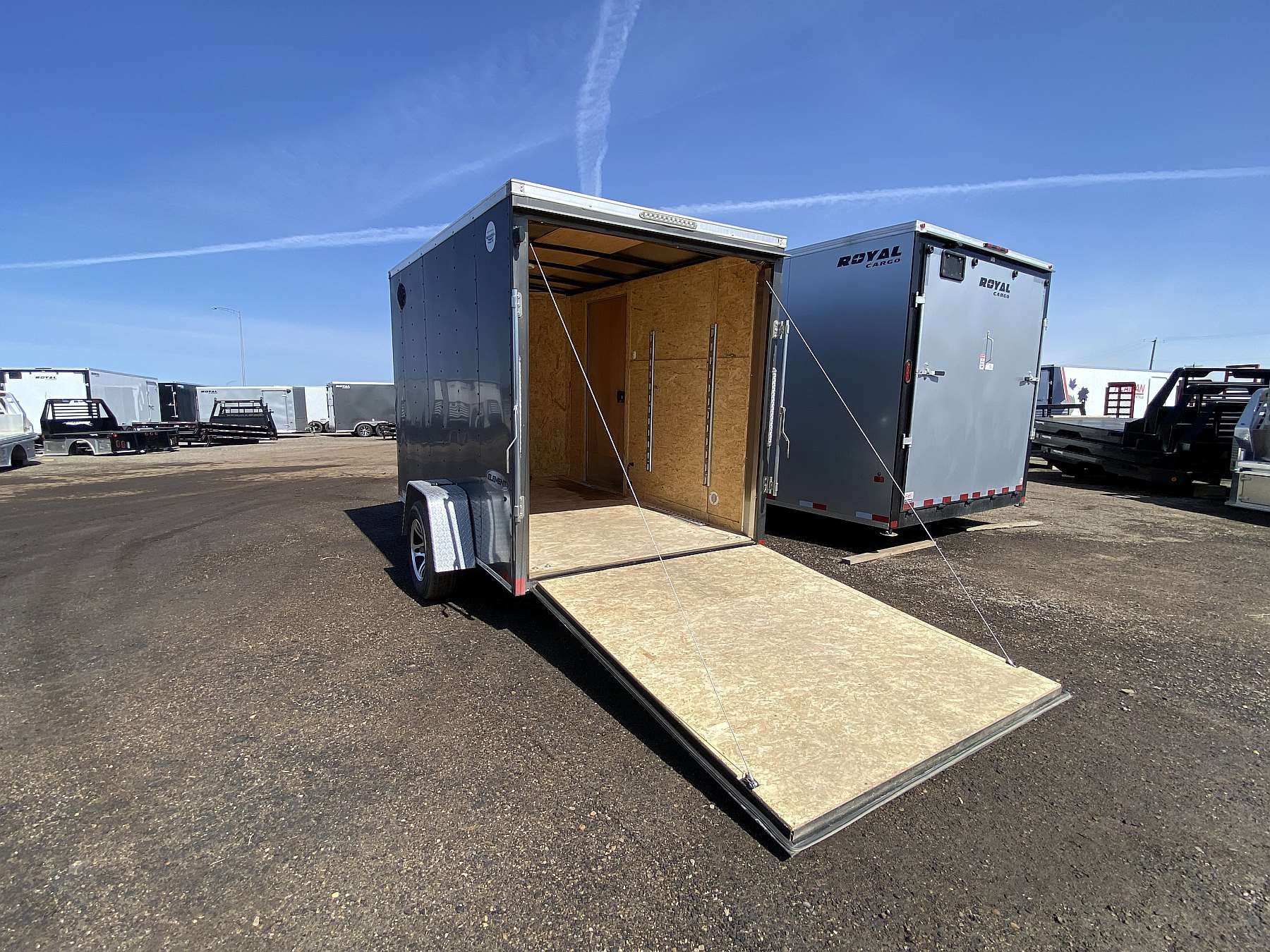 Used 2023 Look Trailers 6'x10' Enclosed Cargo