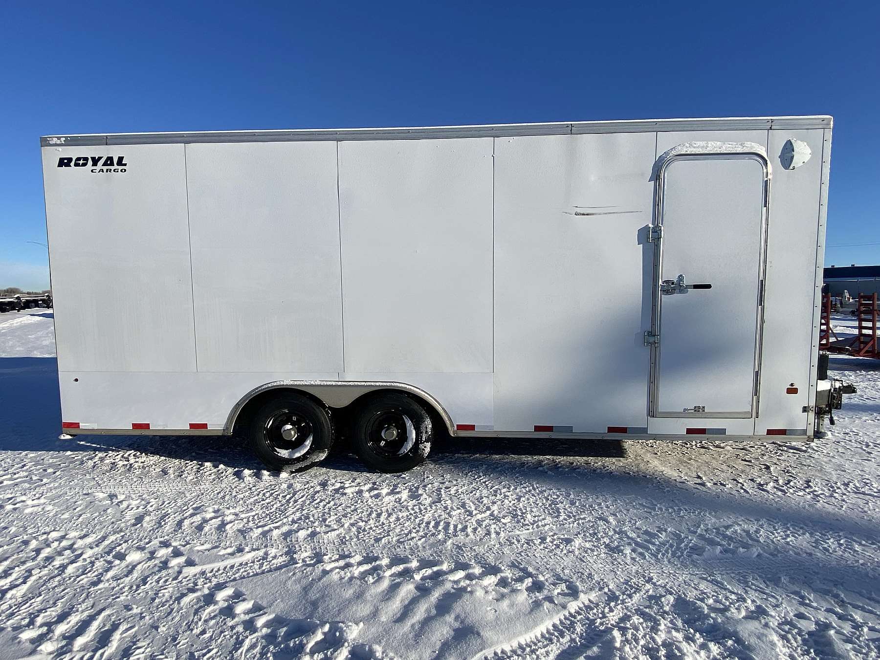 Used 2023 Royal 8'x20' Enclosed Cargo Trailer
