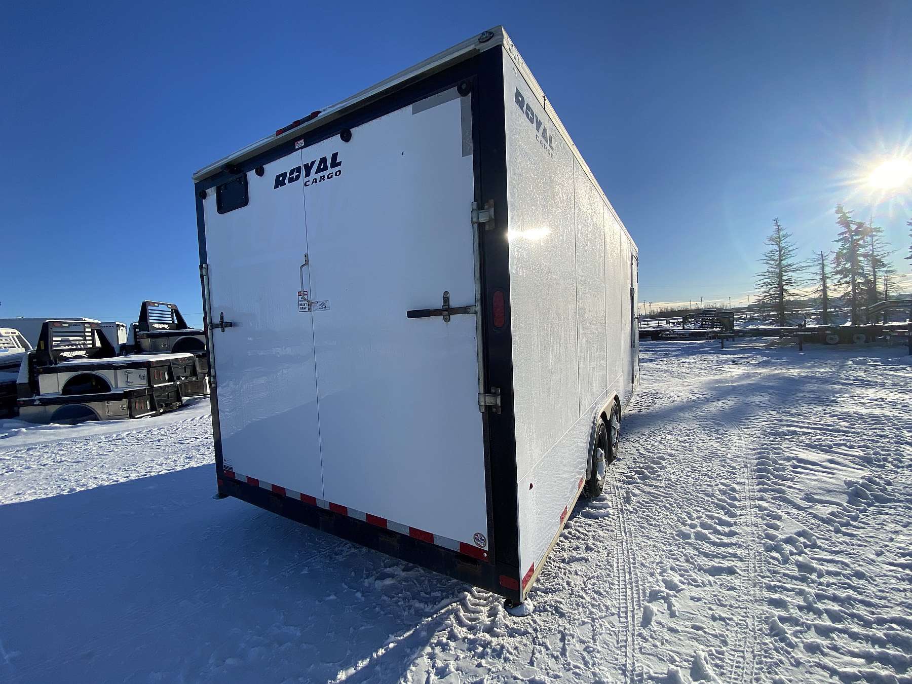 Used 2023 Royal 8'x20' Enclosed Cargo Trailer