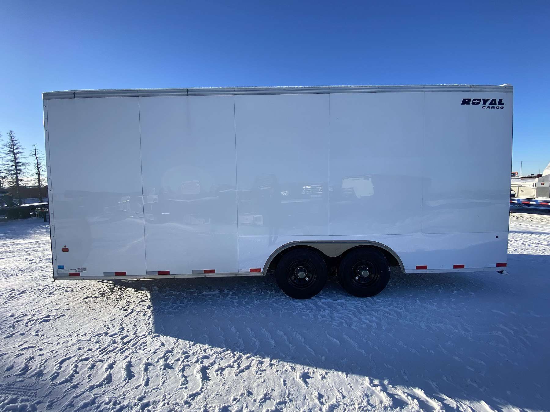 Used 2023 Royal 8'x20' Enclosed Cargo Trailer