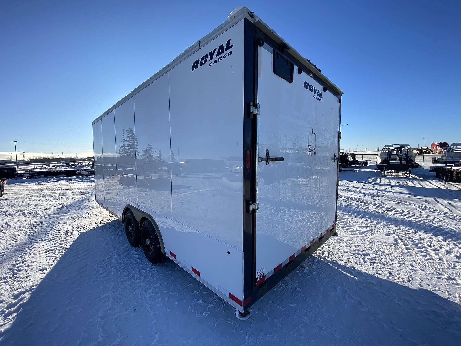 Used 2023 Royal 8'x20' Enclosed Cargo Trailer