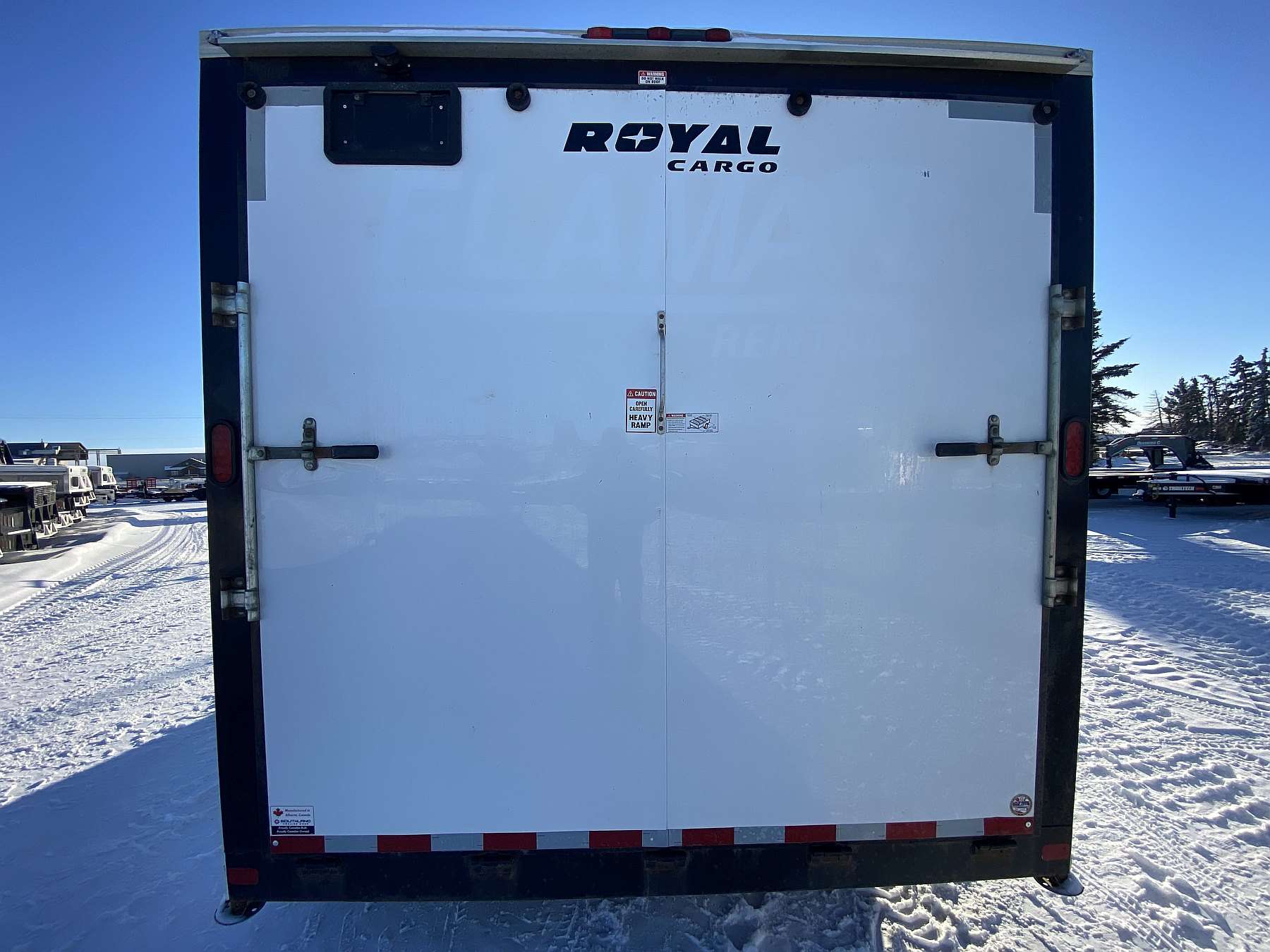 Used 2023 Royal 8'x20' Enclosed Cargo Trailer
