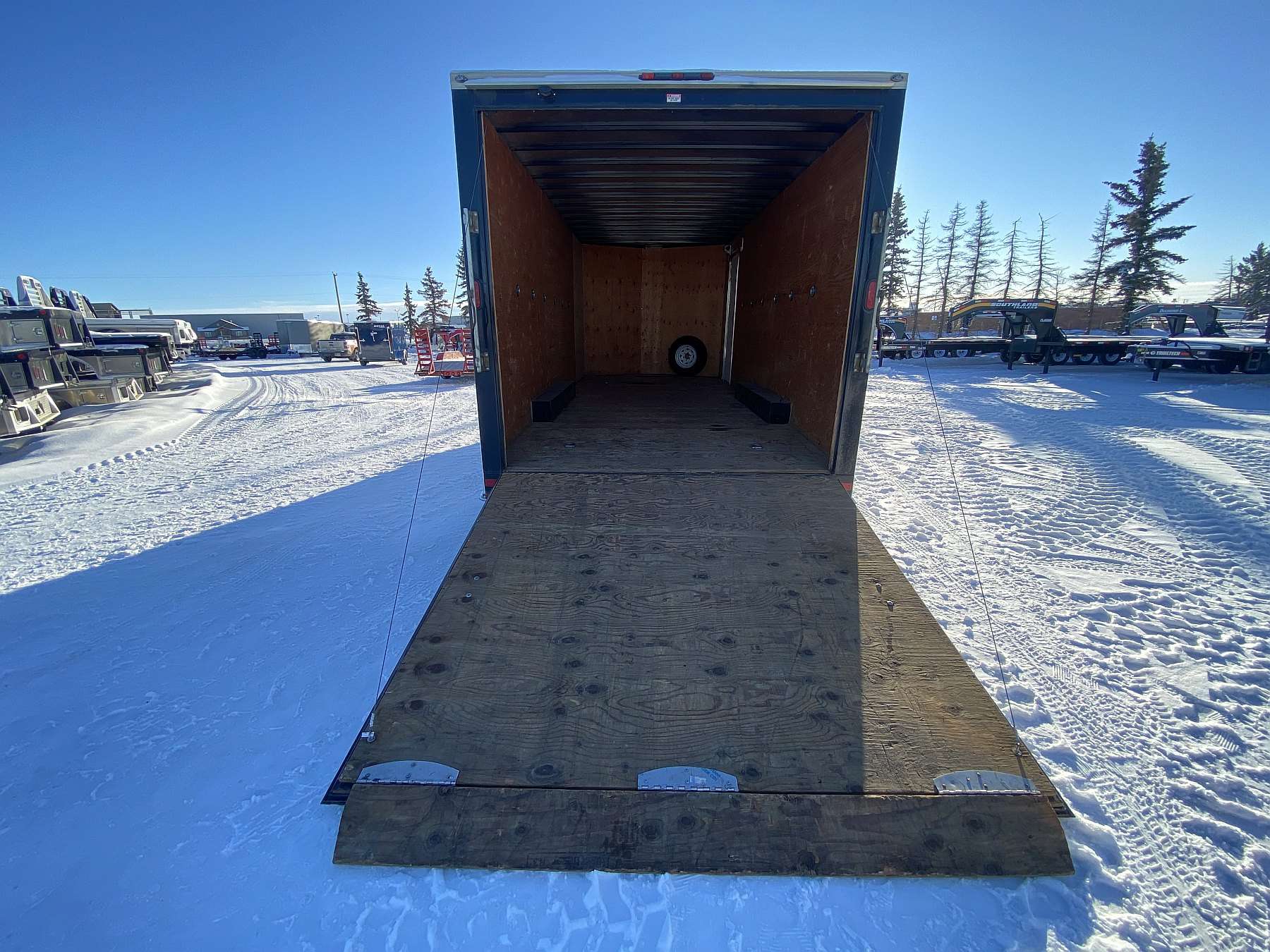 Used 2023 Royal 8'x20' Enclosed Cargo Trailer