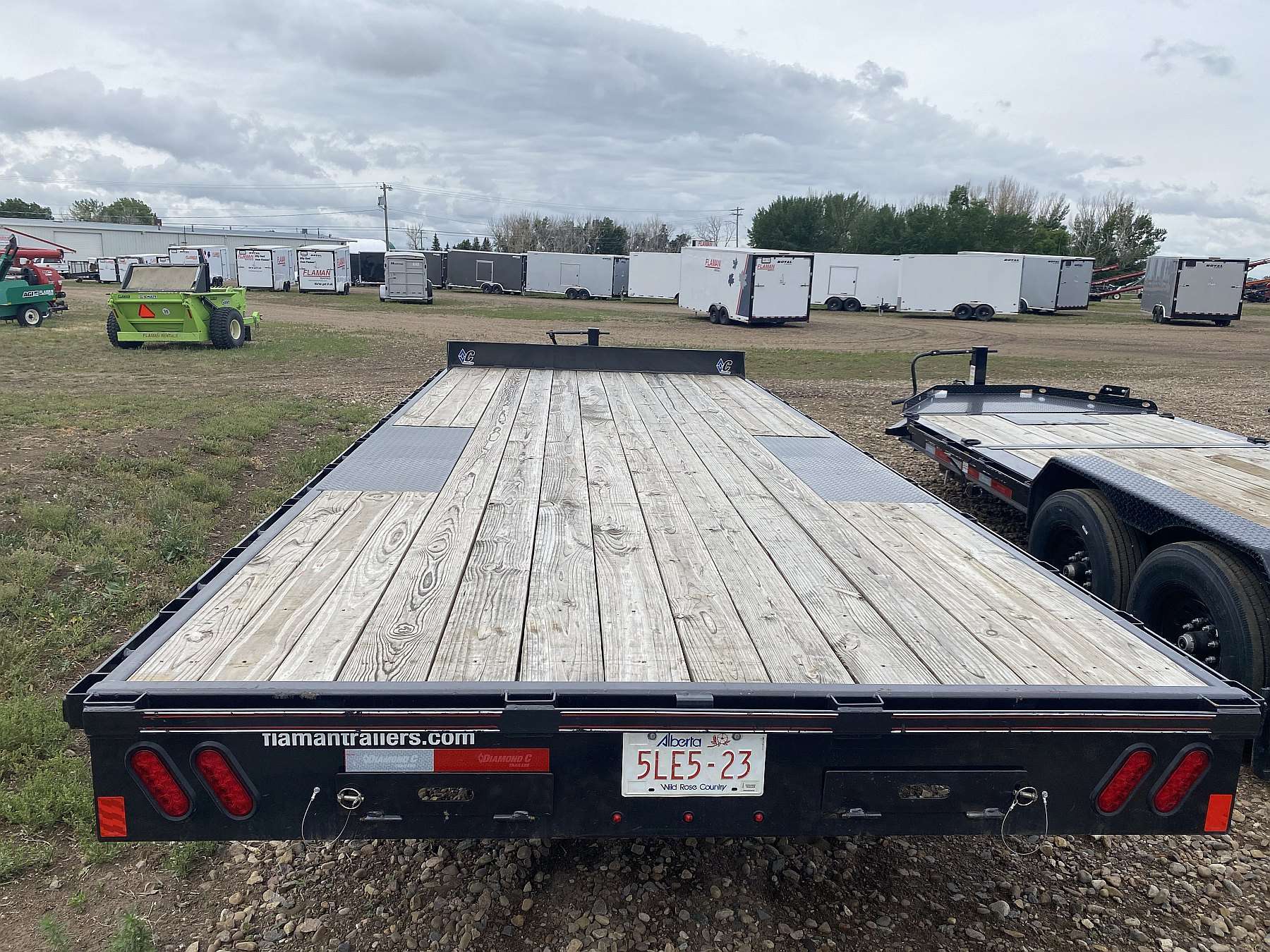 Used 2024 Diamond C 20' Deck-Over Trailer