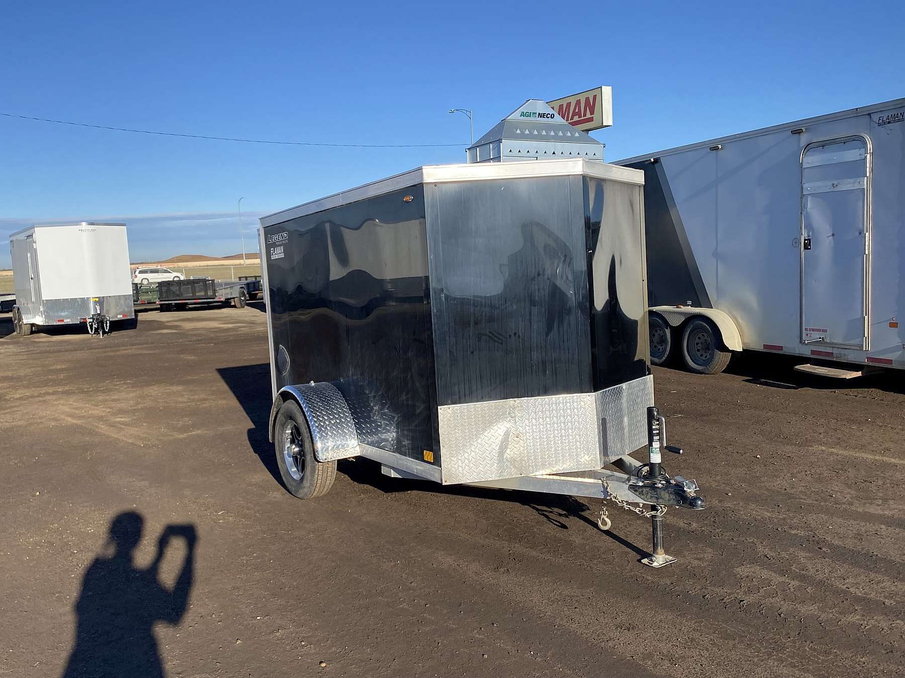 Used 2024 Legend 5'x9' Enclosed Cargo Trailer
