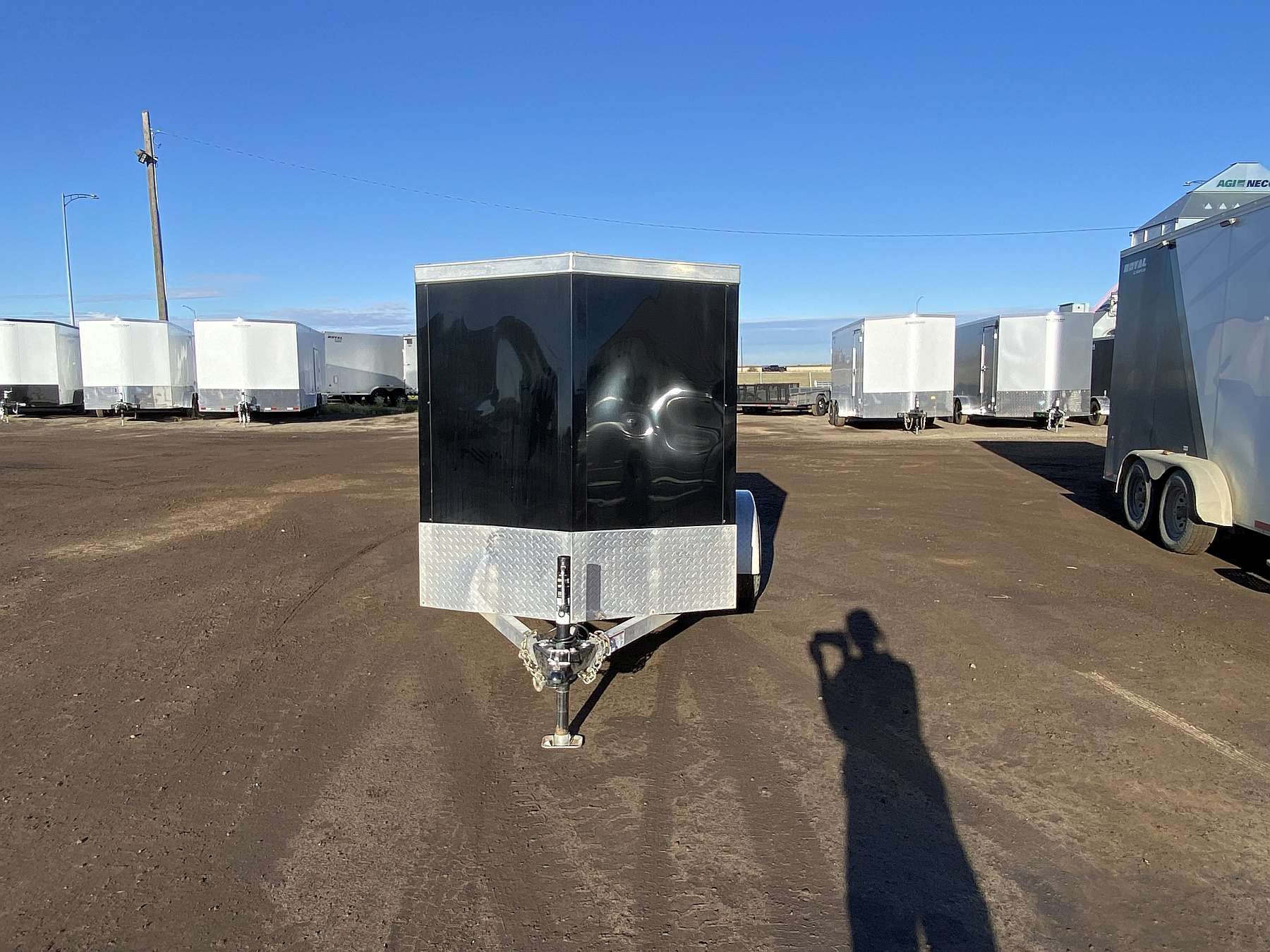 Used 2024 Legend 5'x9' Enclosed Cargo Trailer