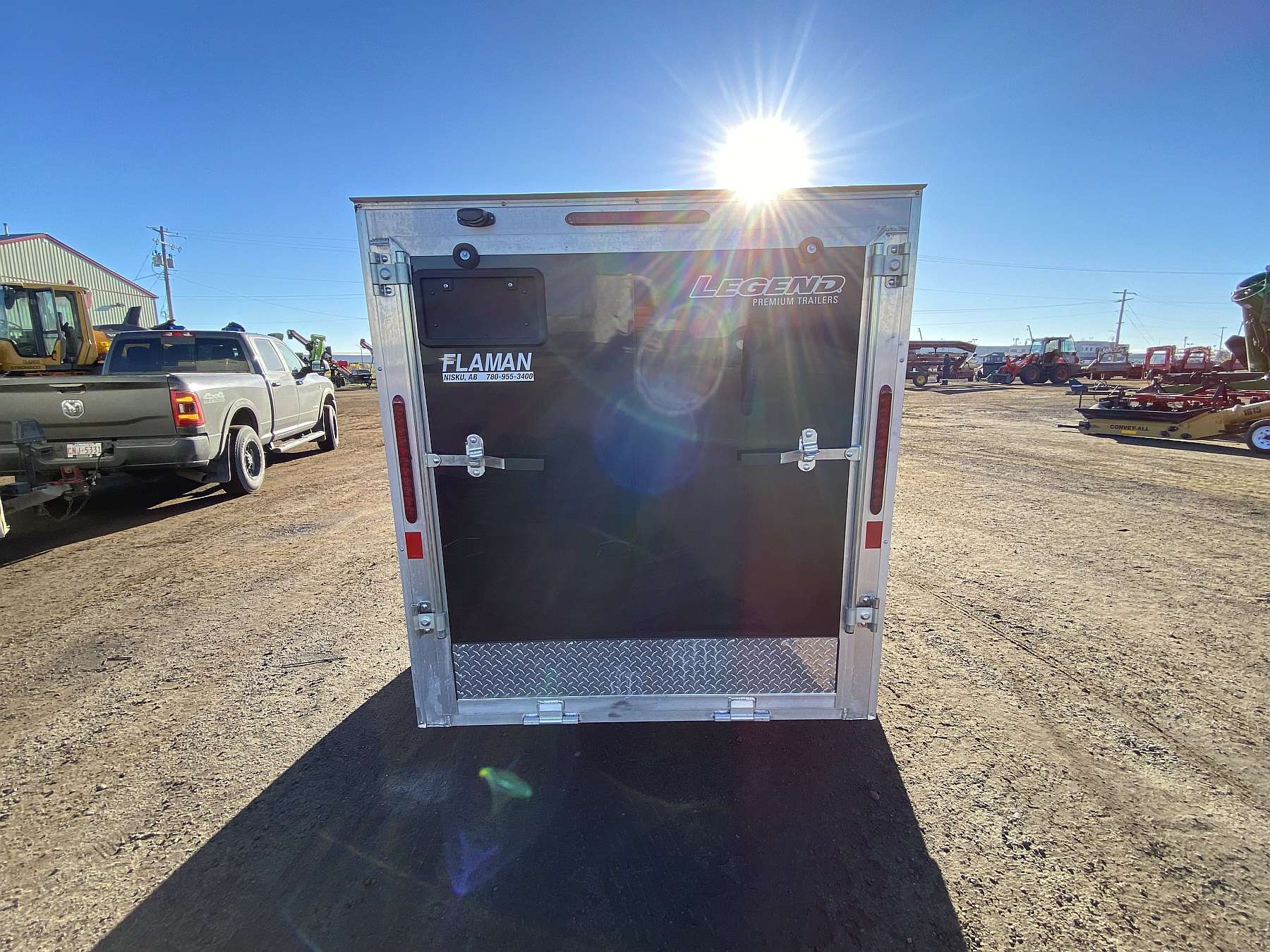 Used 2024 Legend 5'x9' Enclosed Cargo Trailer