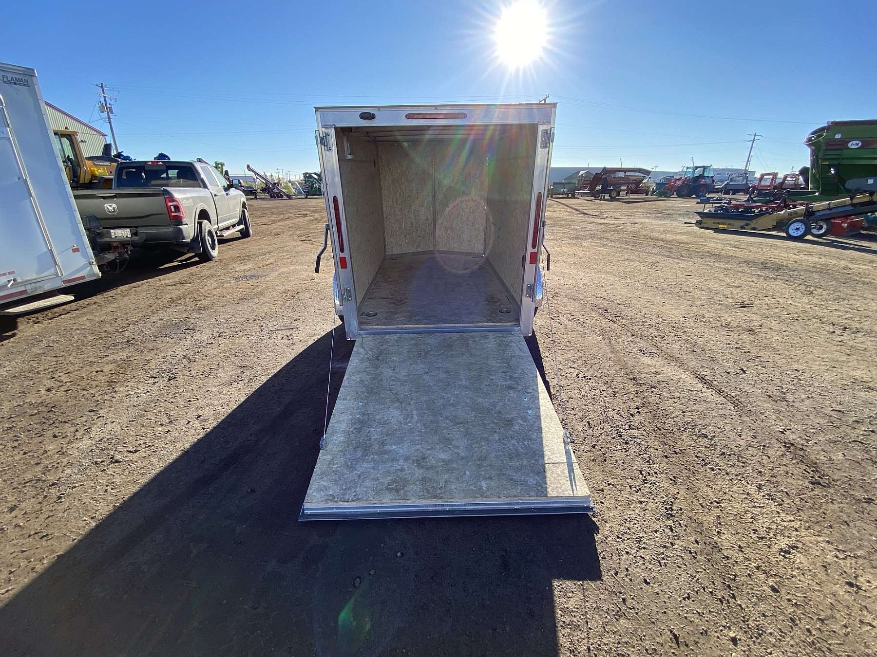 Used 2024 Legend 5'x9' Enclosed Cargo Trailer