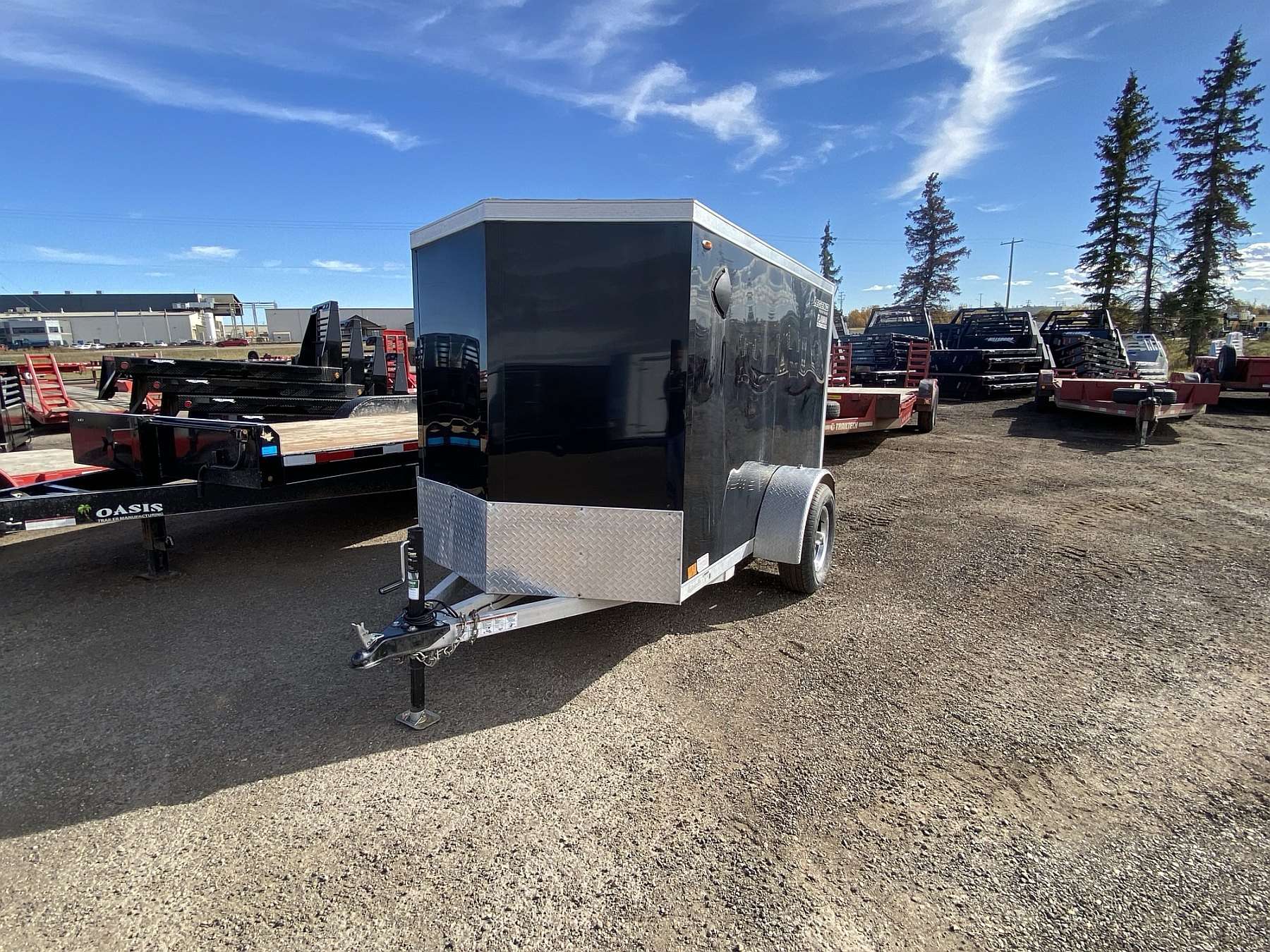 Used 2024 Legend 5'x9' Enclosed Cargo Trailer