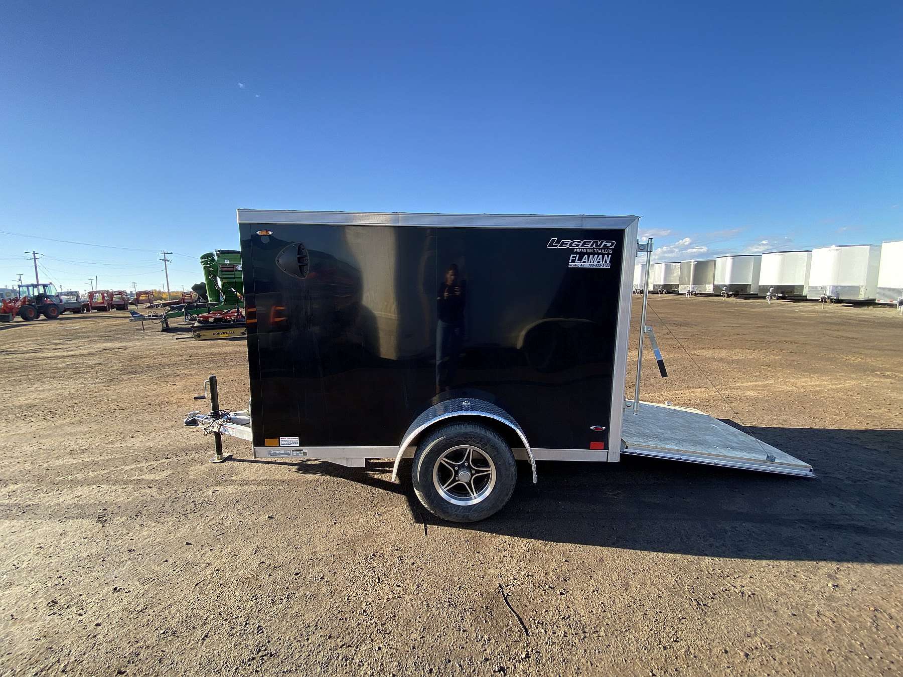 Used 2024 Legend 5'x9' Enclosed Cargo Trailer