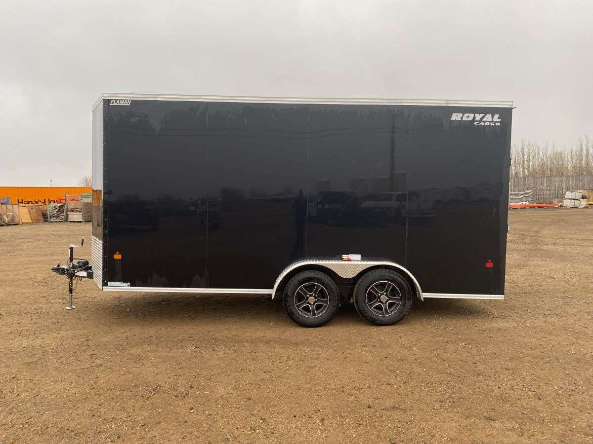 Used 2024 Royal 7'x18' Enclosed Trailer