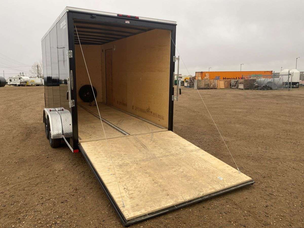 Used 2024 Royal 7'x18' Enclosed Trailer