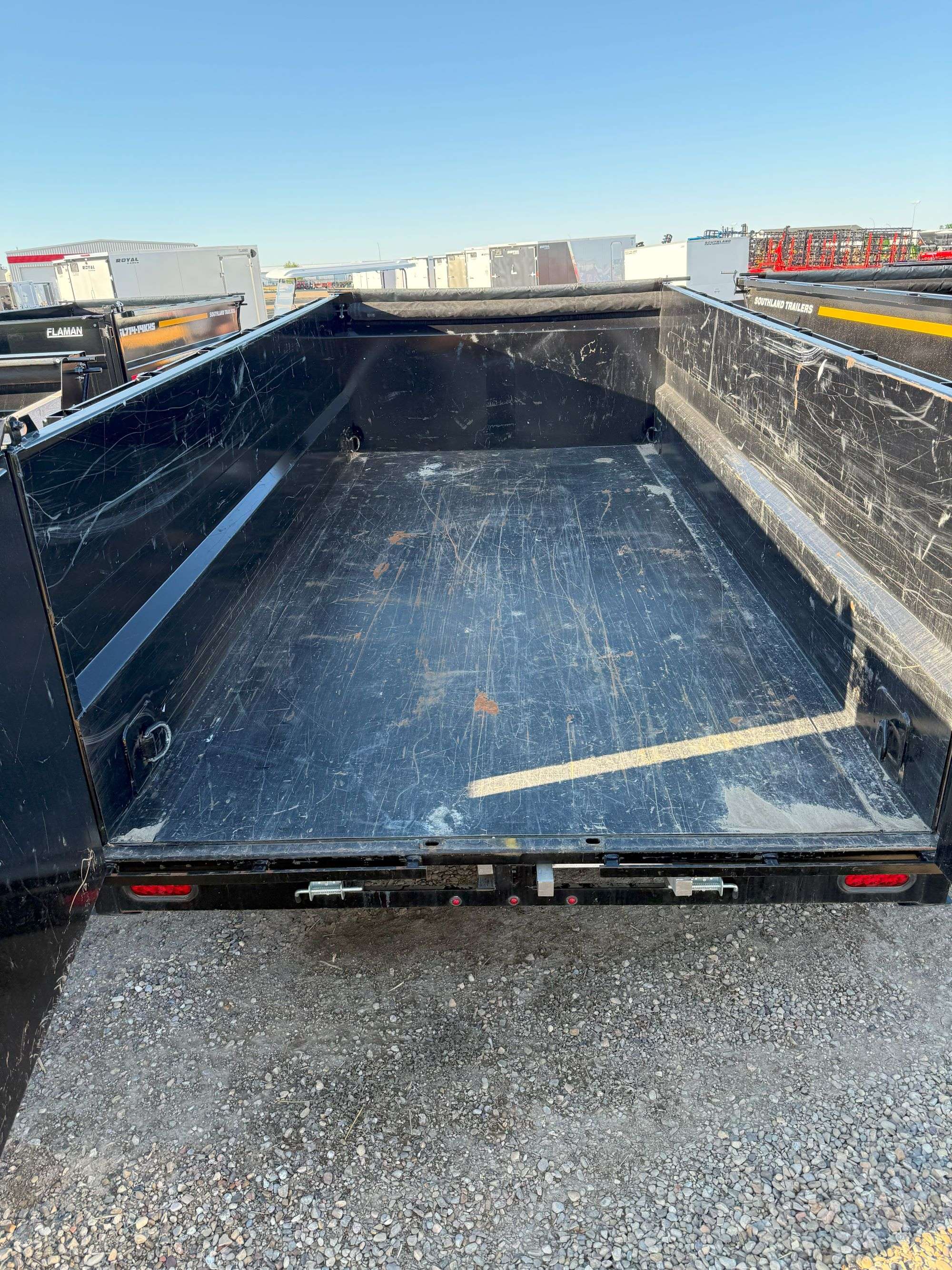 Used 2024 Southland 7'x14' High Side Dump Trailer