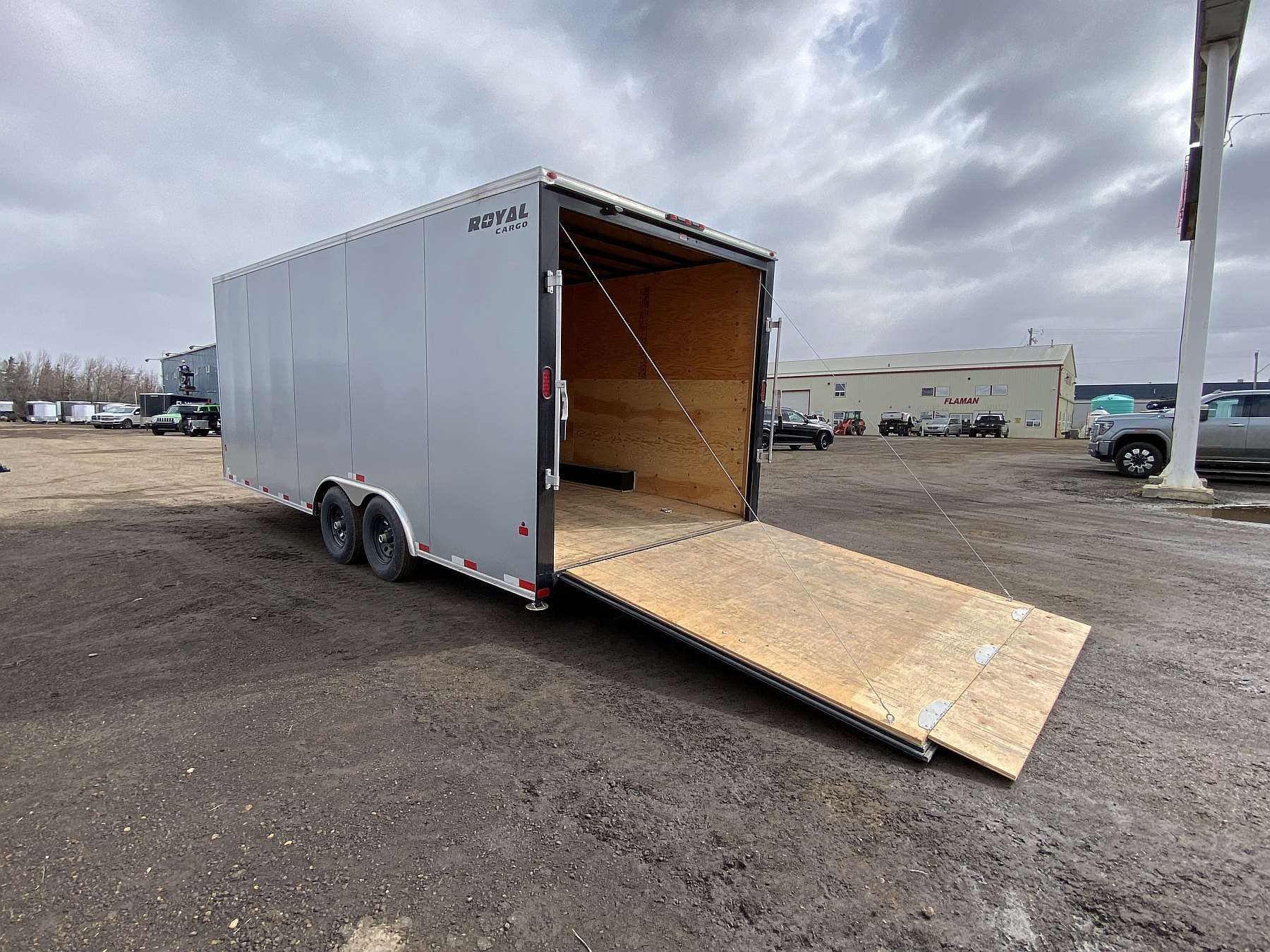 Used 2025 Royal 8.5'x22' Enclosed Cargo Trailer