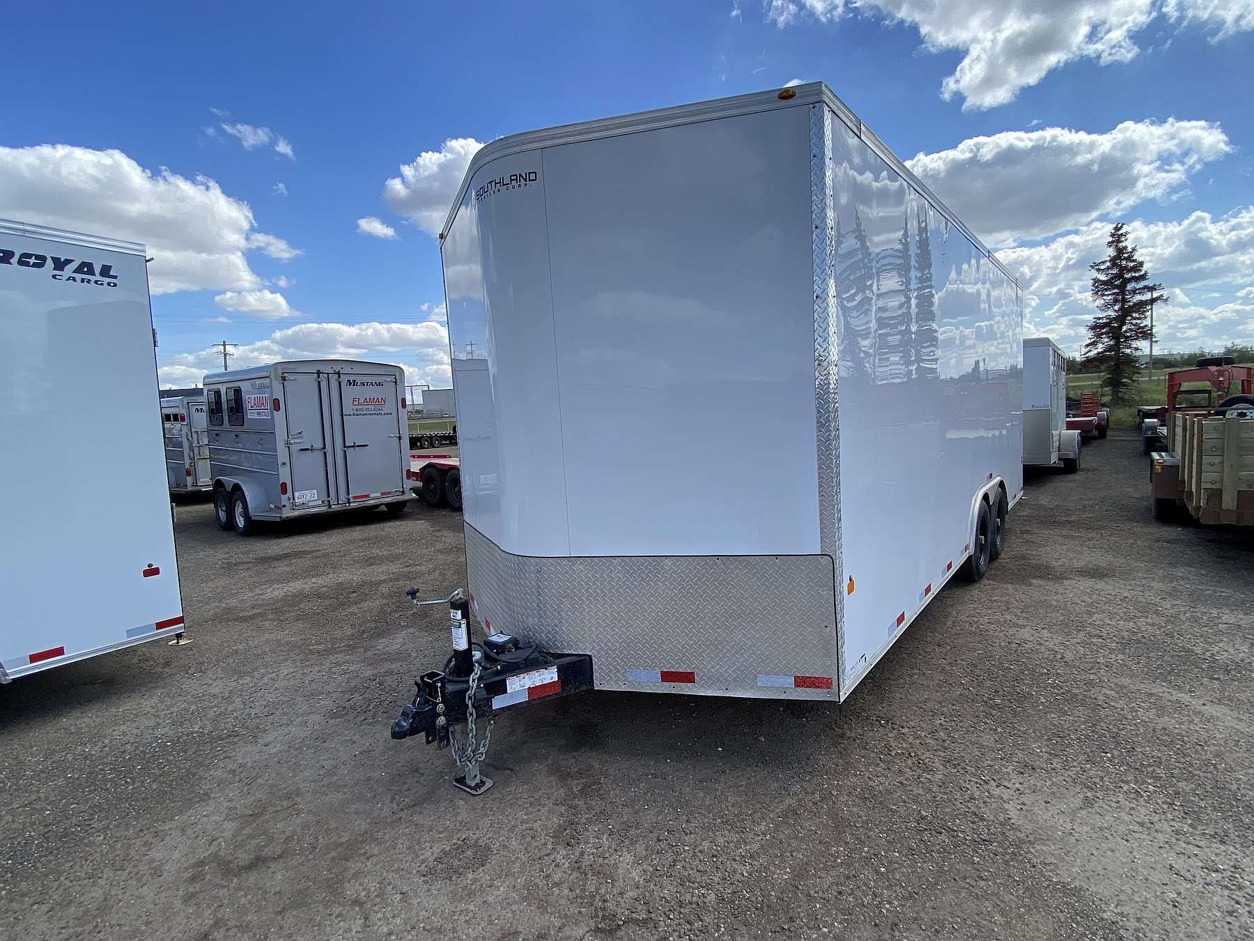 Used 2025 Royal 8'x22' Enclosed Cargo Trailer
