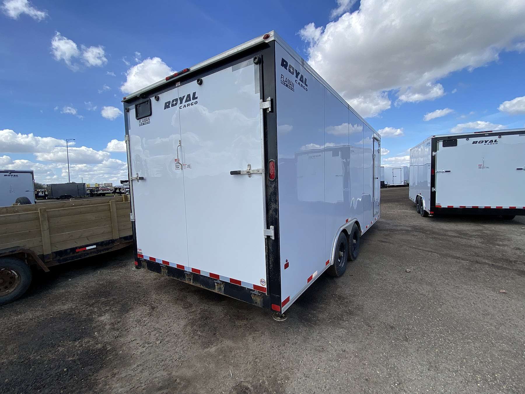 Used 2025 Royal 8'x22' Enclosed Cargo Trailer