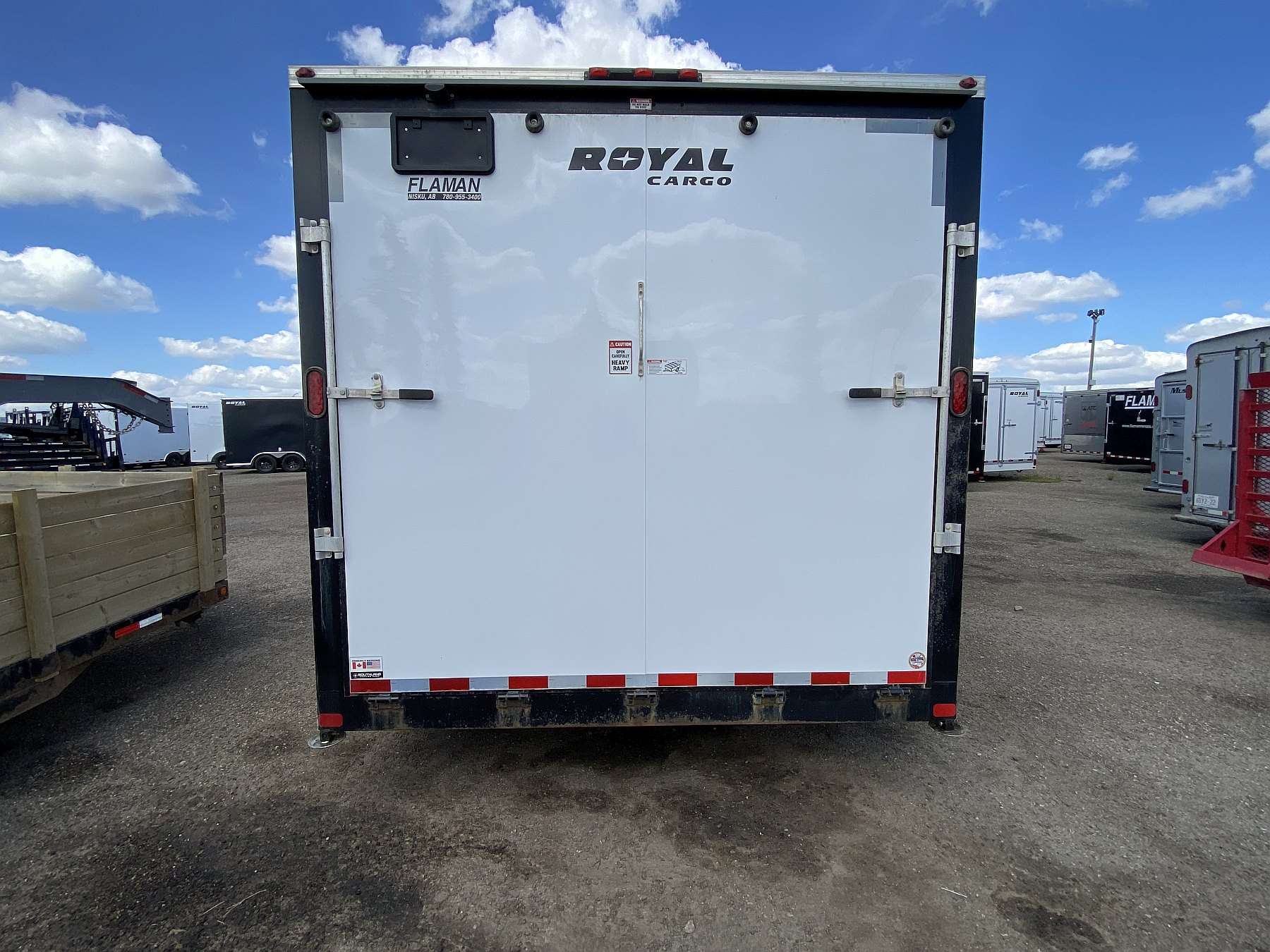Used 2025 Royal 8'x22' Enclosed Cargo Trailer
