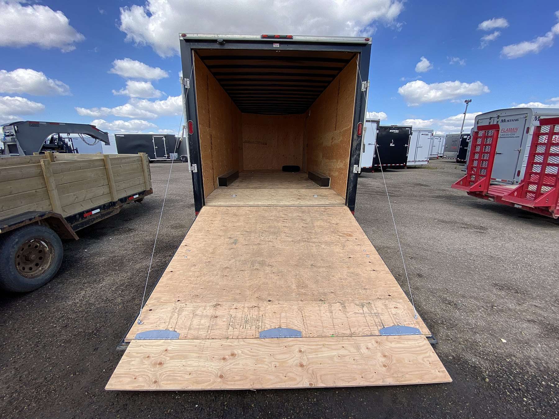 Used 2025 Royal 8'x22' Enclosed Cargo Trailer