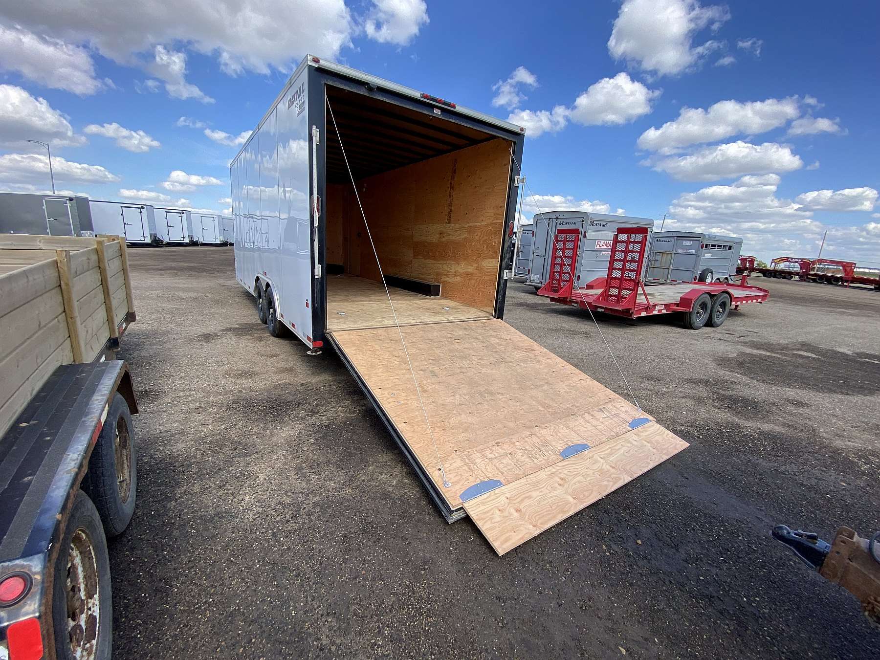 Used 2025 Royal 8'x22' Enclosed Cargo Trailer