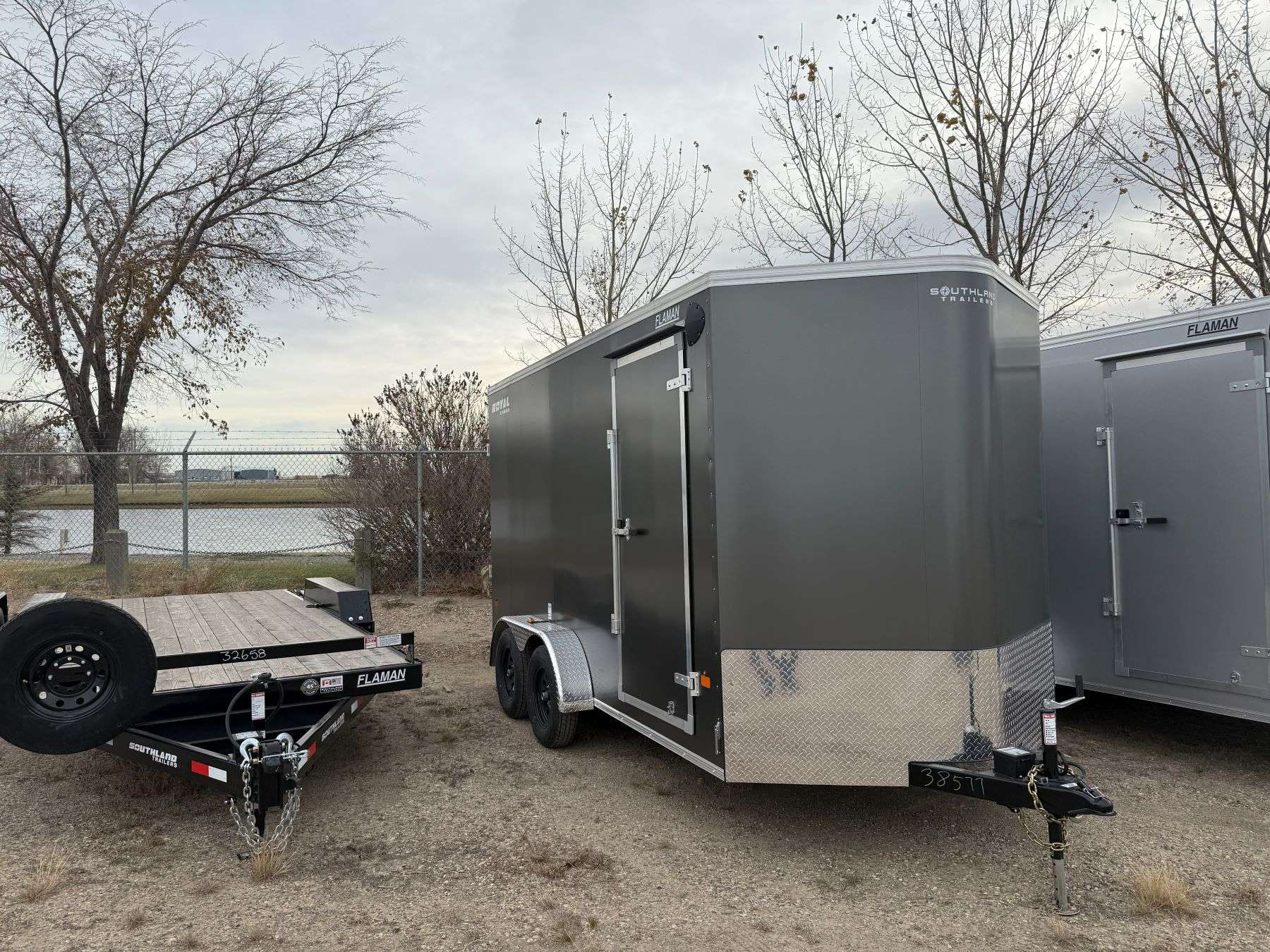 Used 2026 Royal 7'x16' Enclosed Cargo Trailer