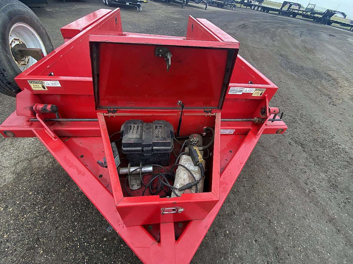 Used Behnke 14' Drop-Down Tandem Axle Trailer