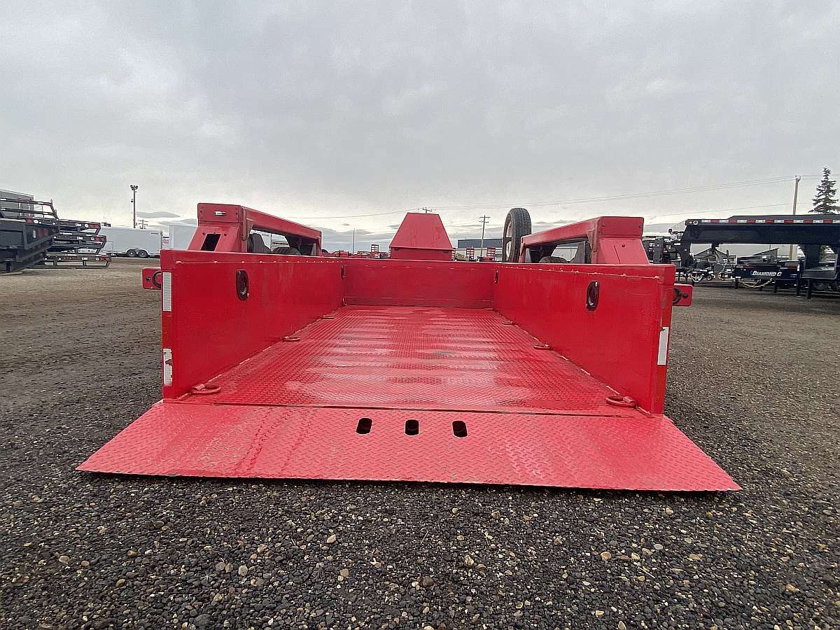 Used Behnke 14' Drop-Down Tandem Axle Trailer