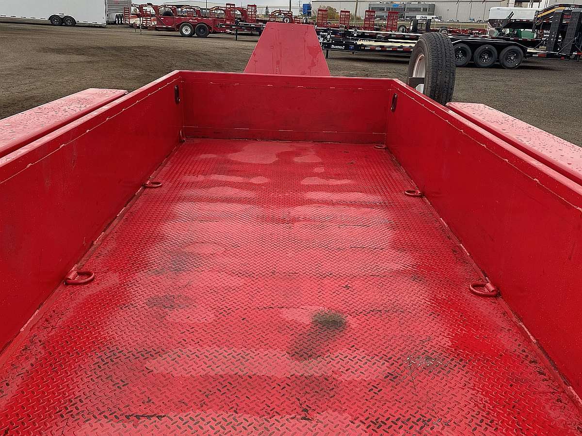 Used Behnke 14' Drop-Down Tandem Axle Trailer