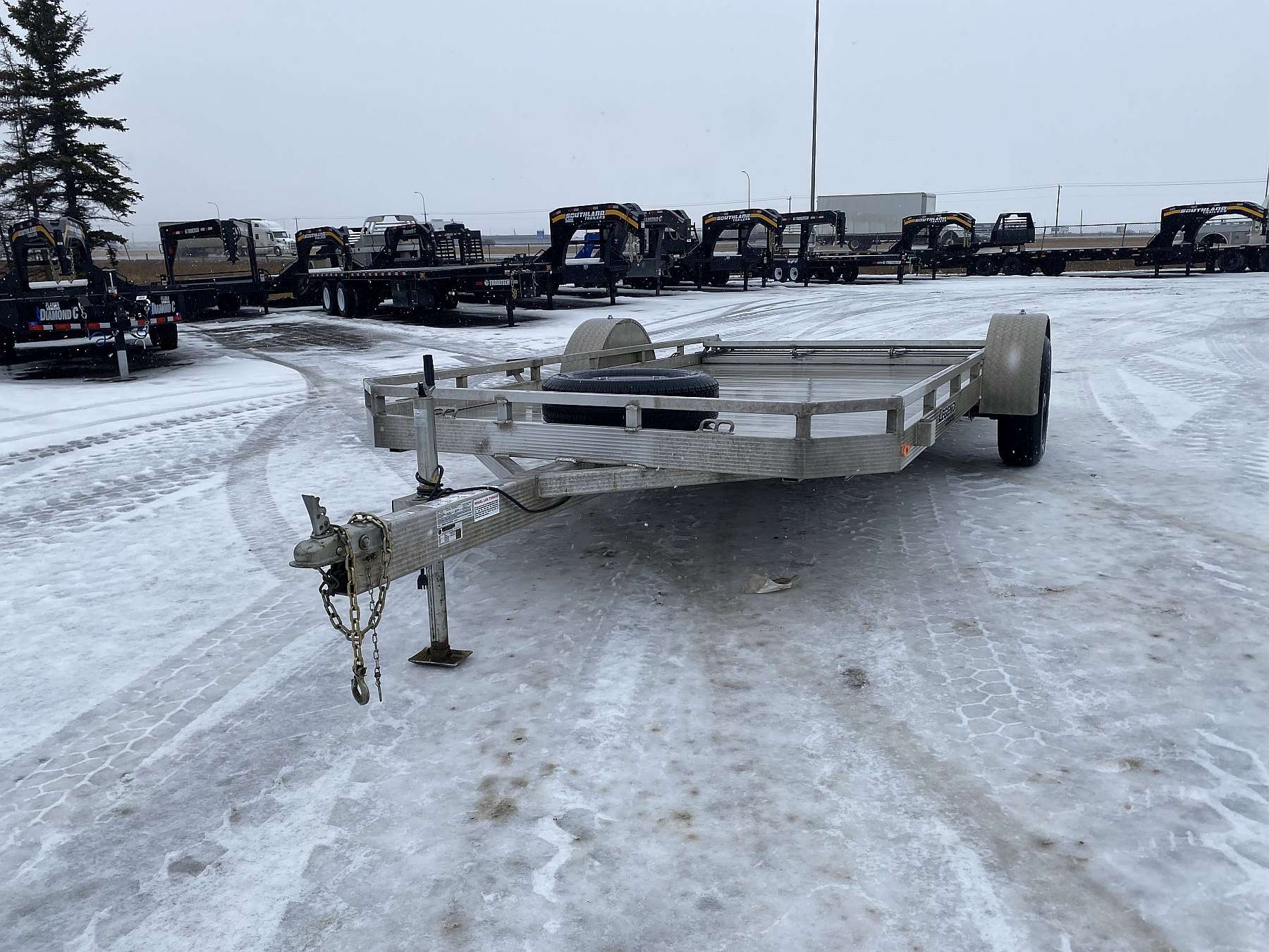 Used Legend 7'x14' Aluminum Utility Trailer