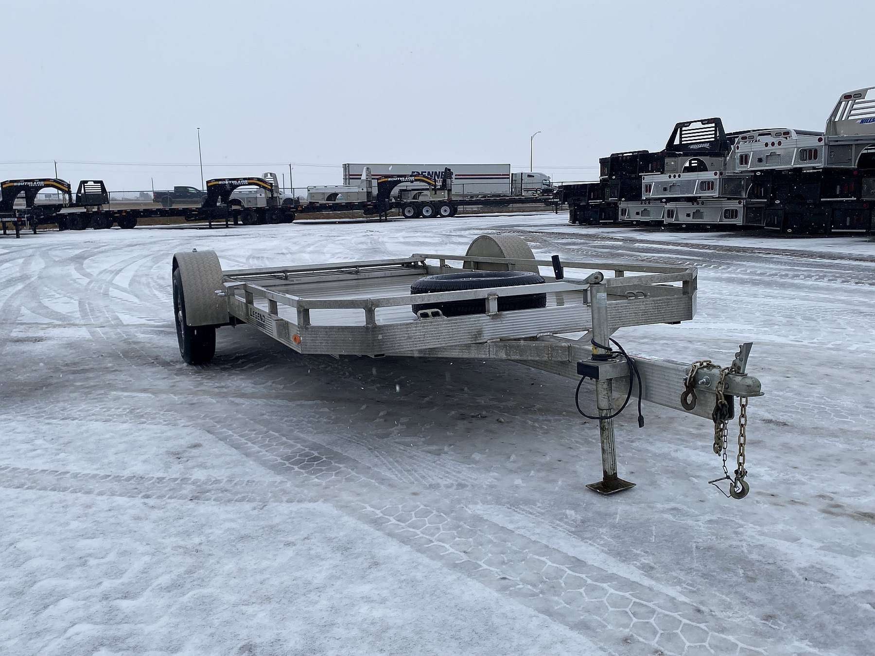 Used Legend 7'x14' Aluminum Utility Trailer