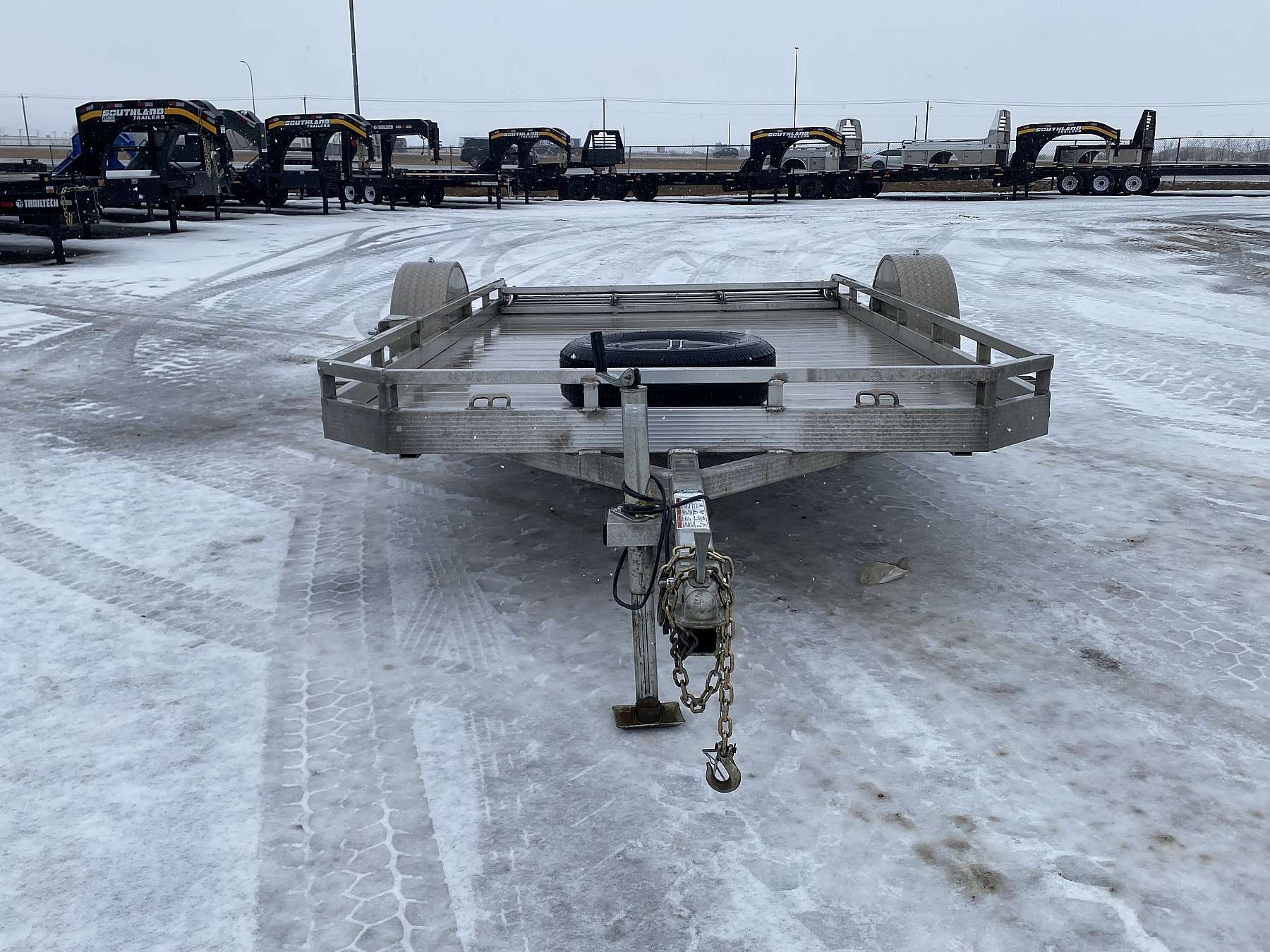 Used Legend 7'x14' Aluminum Utility Trailer