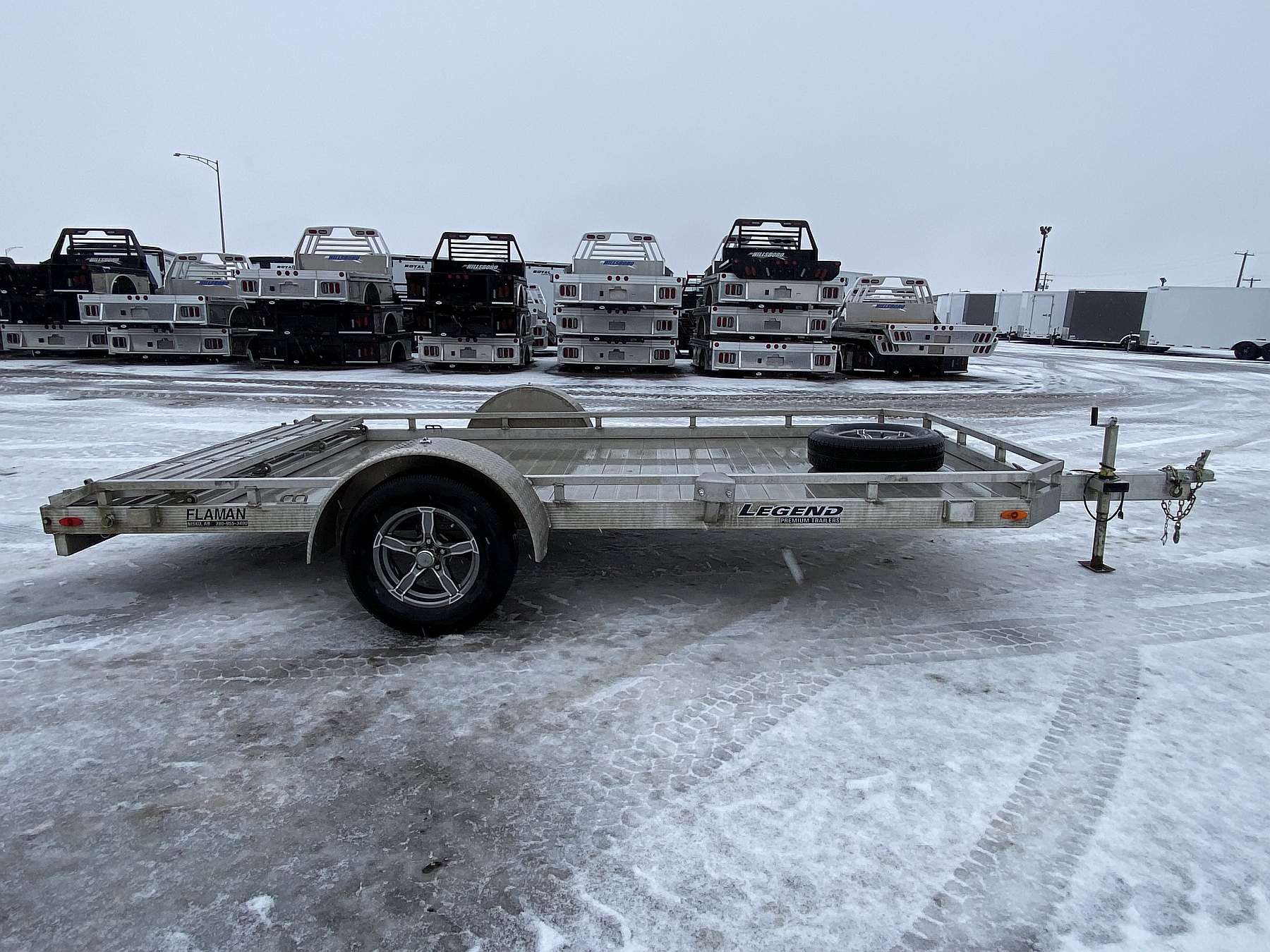 Used Legend 7'x14' Aluminum Utility Trailer