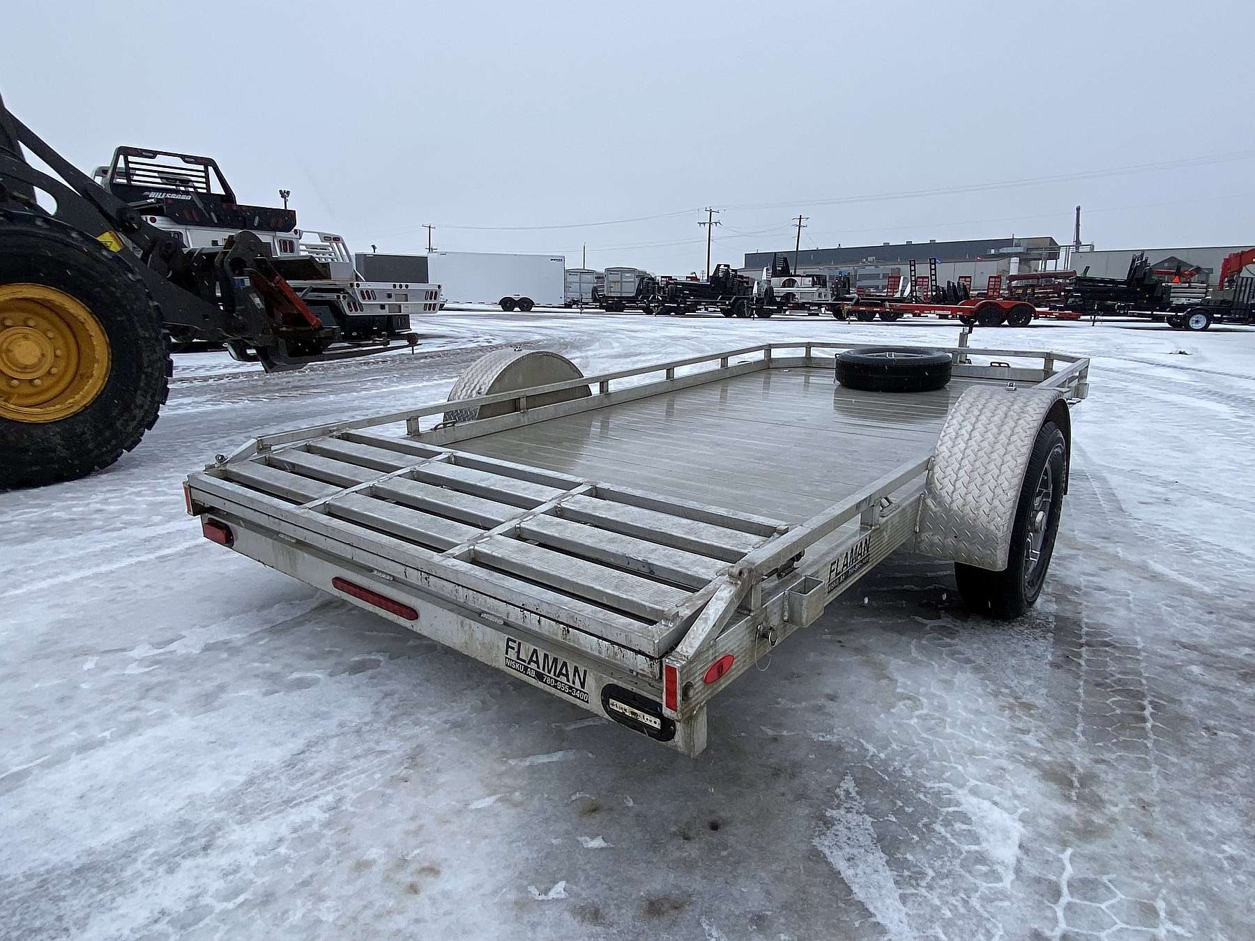 Used Legend 7'x14' Aluminum Utility Trailer