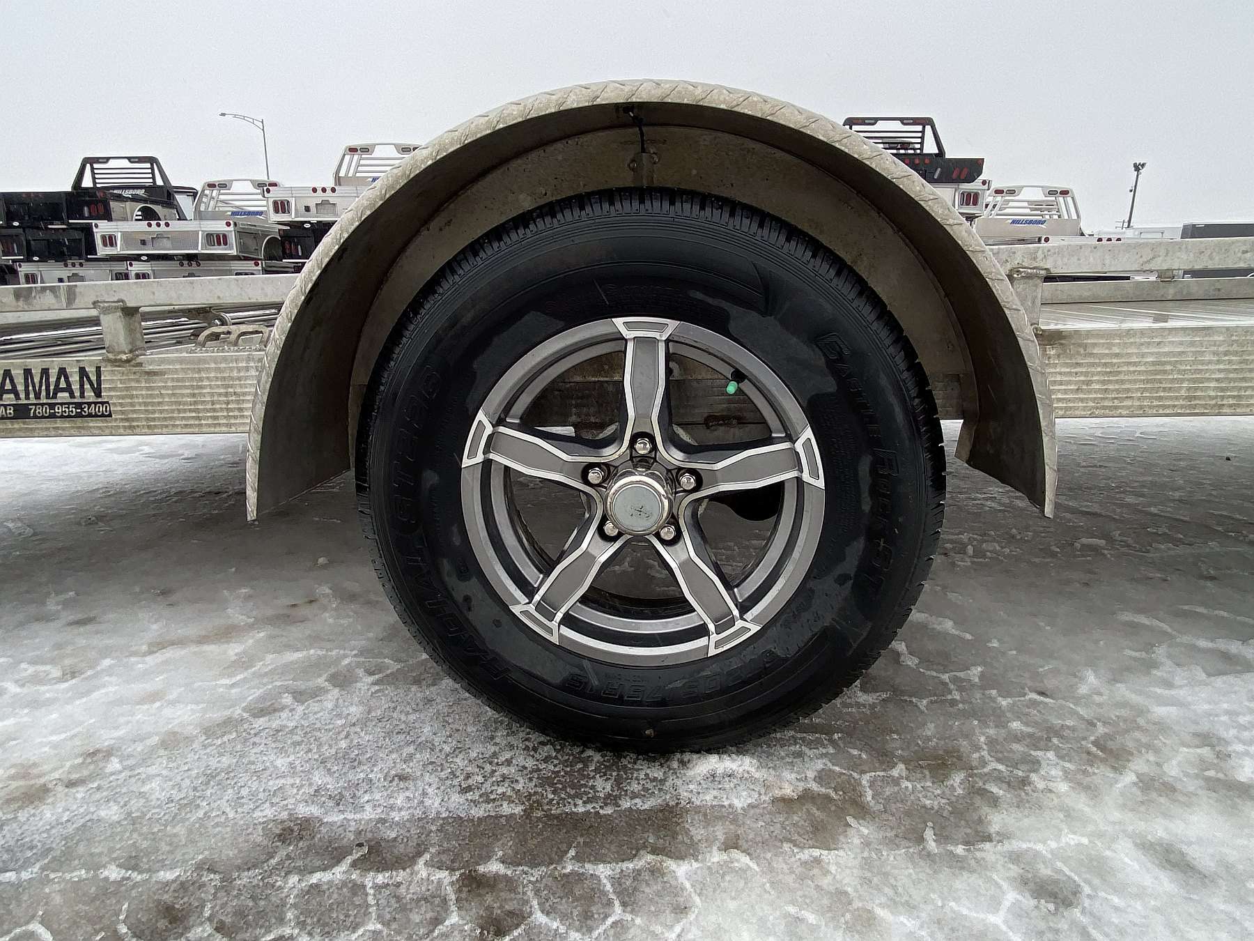 Used Legend 7'x14' Aluminum Utility Trailer