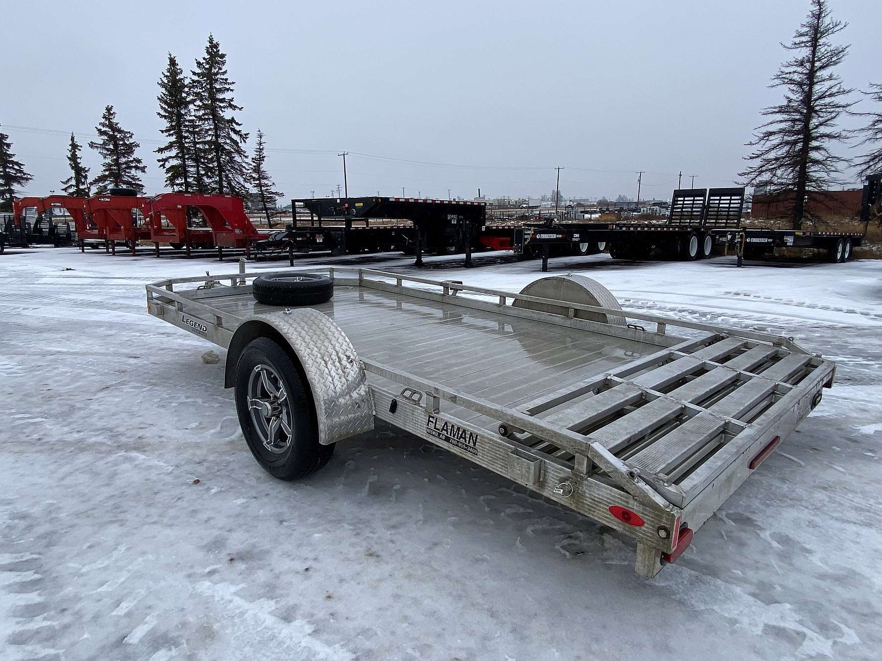 Used Legend 7'x14' Aluminum Utility Trailer