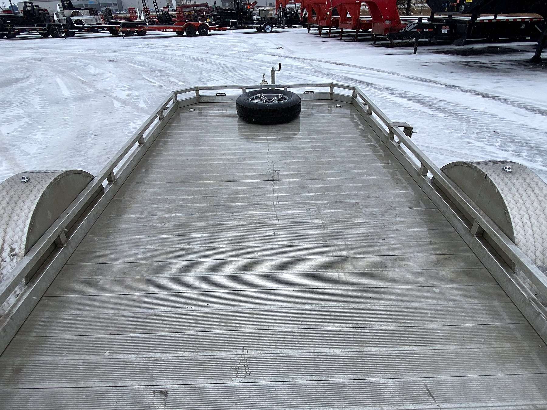 Used Legend 7'x14' Aluminum Utility Trailer