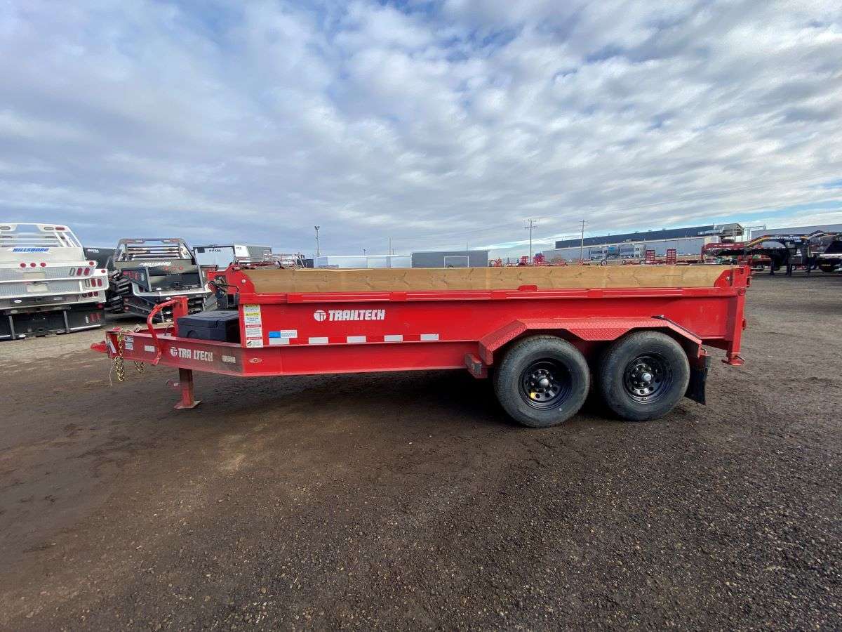 Used Trailtech 14' Dump Trailer