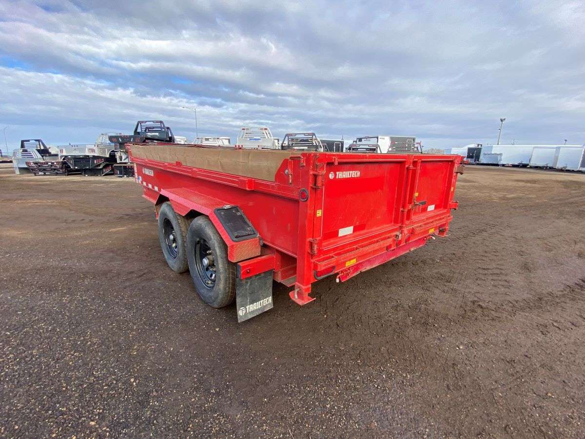 Used Trailtech 14' Dump Trailer