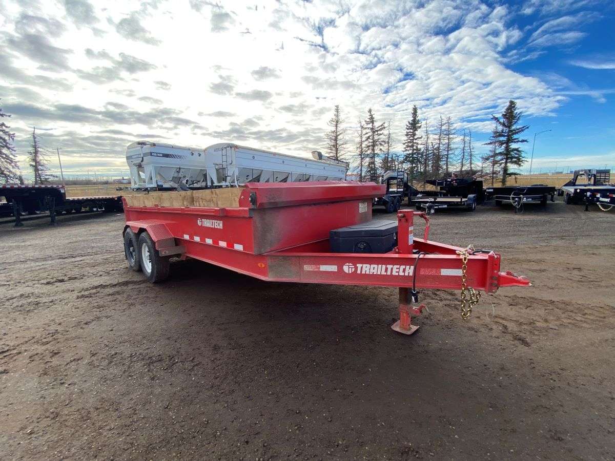 Used Trailtech 14' Dump Trailer