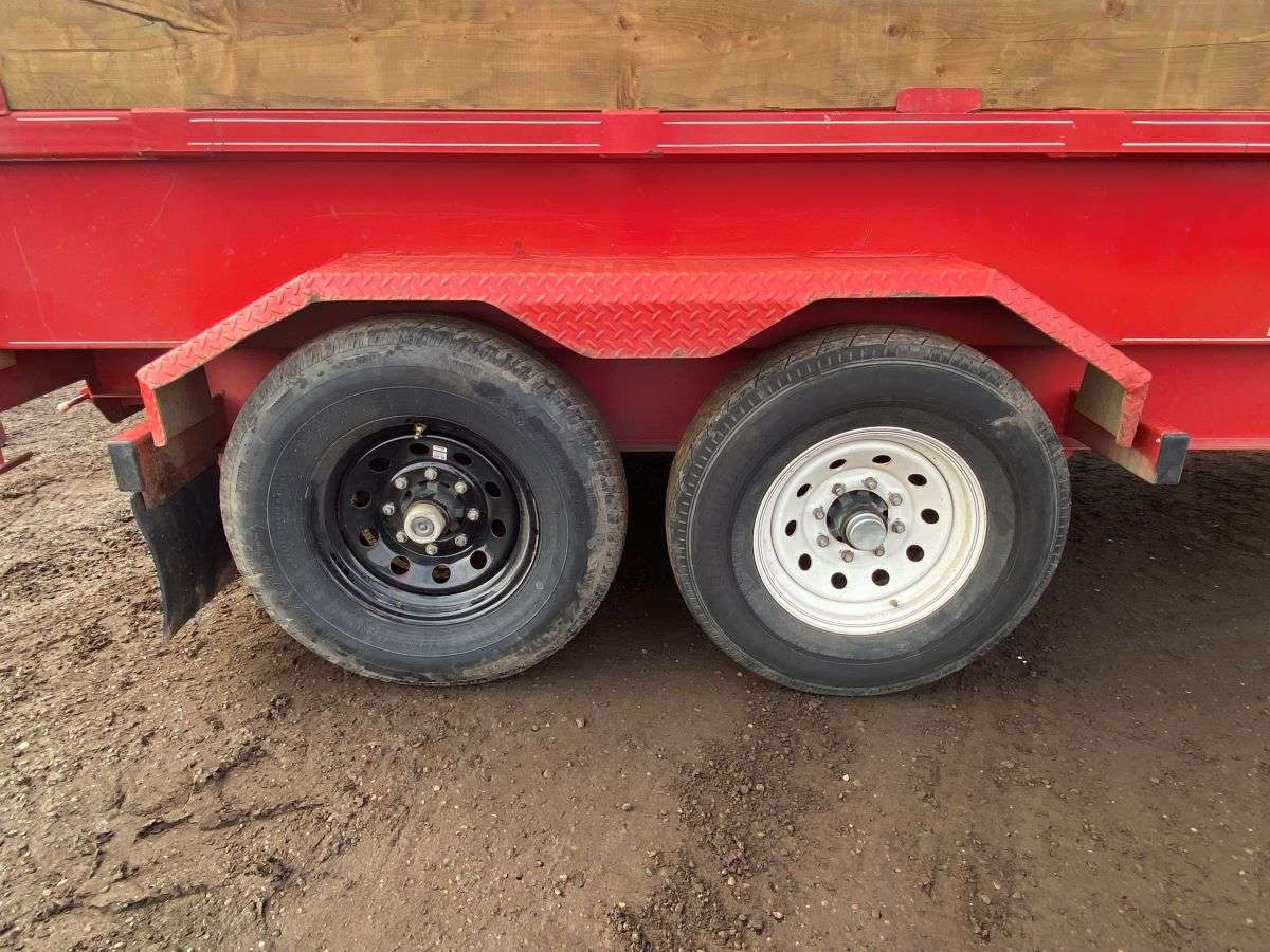 Used Trailtech 14' Dump Trailer