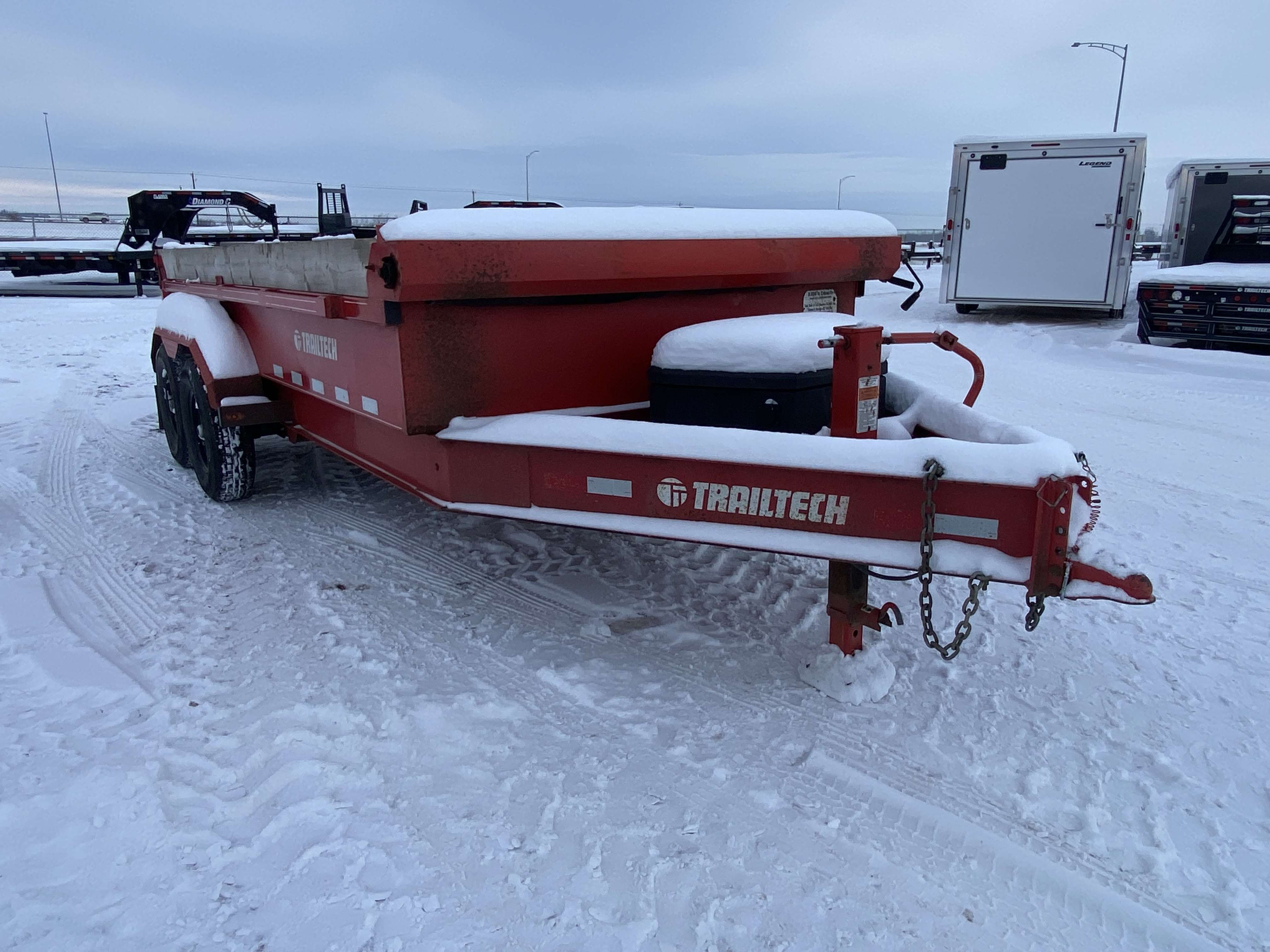 Used Trailtech 14' Dump Trailer